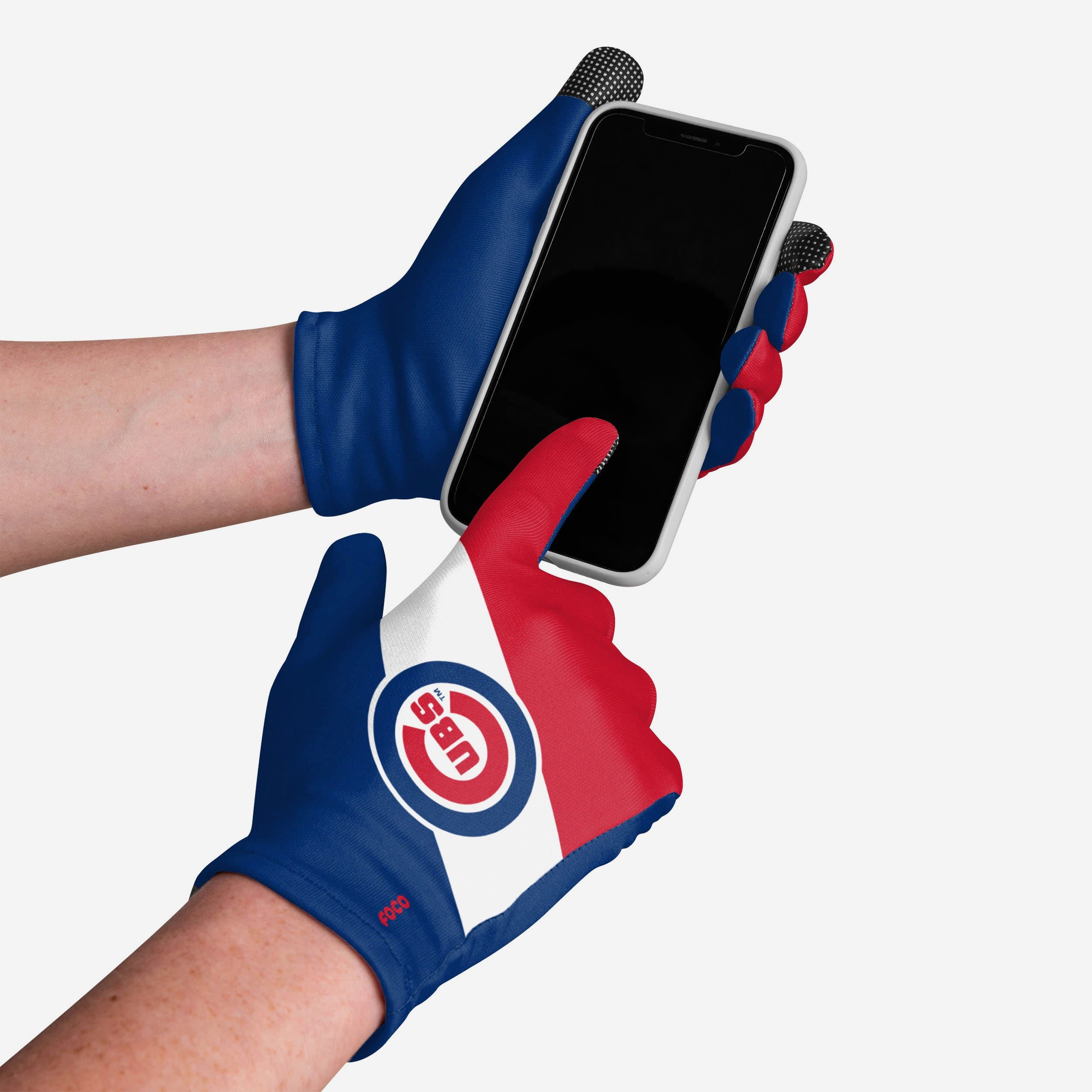 Chicago Cubs 2-Pack Reusable Stretch Gloves - Show Your Team Spirit!