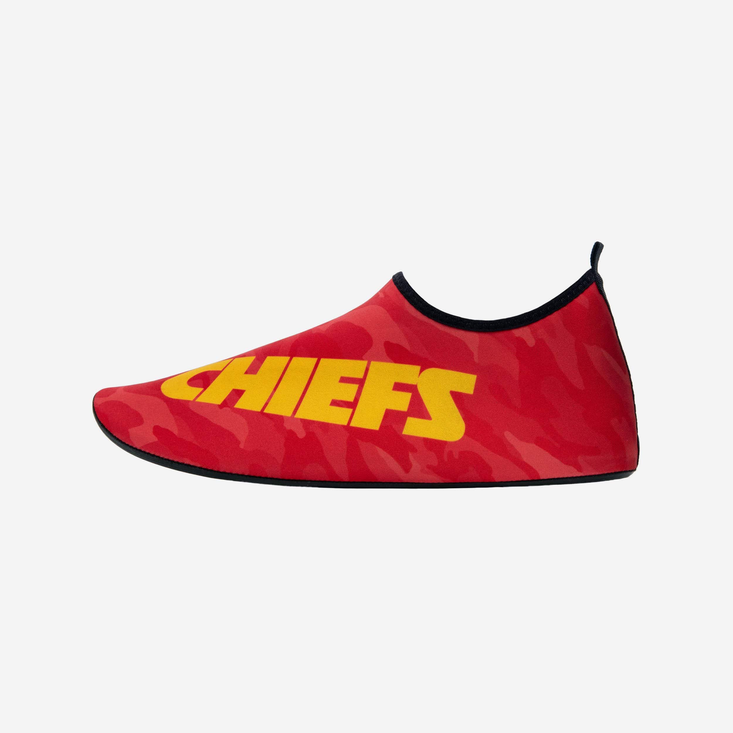 Kansas City Chiefs Men's Camo Water Shoes - Stand Out at the Beach!