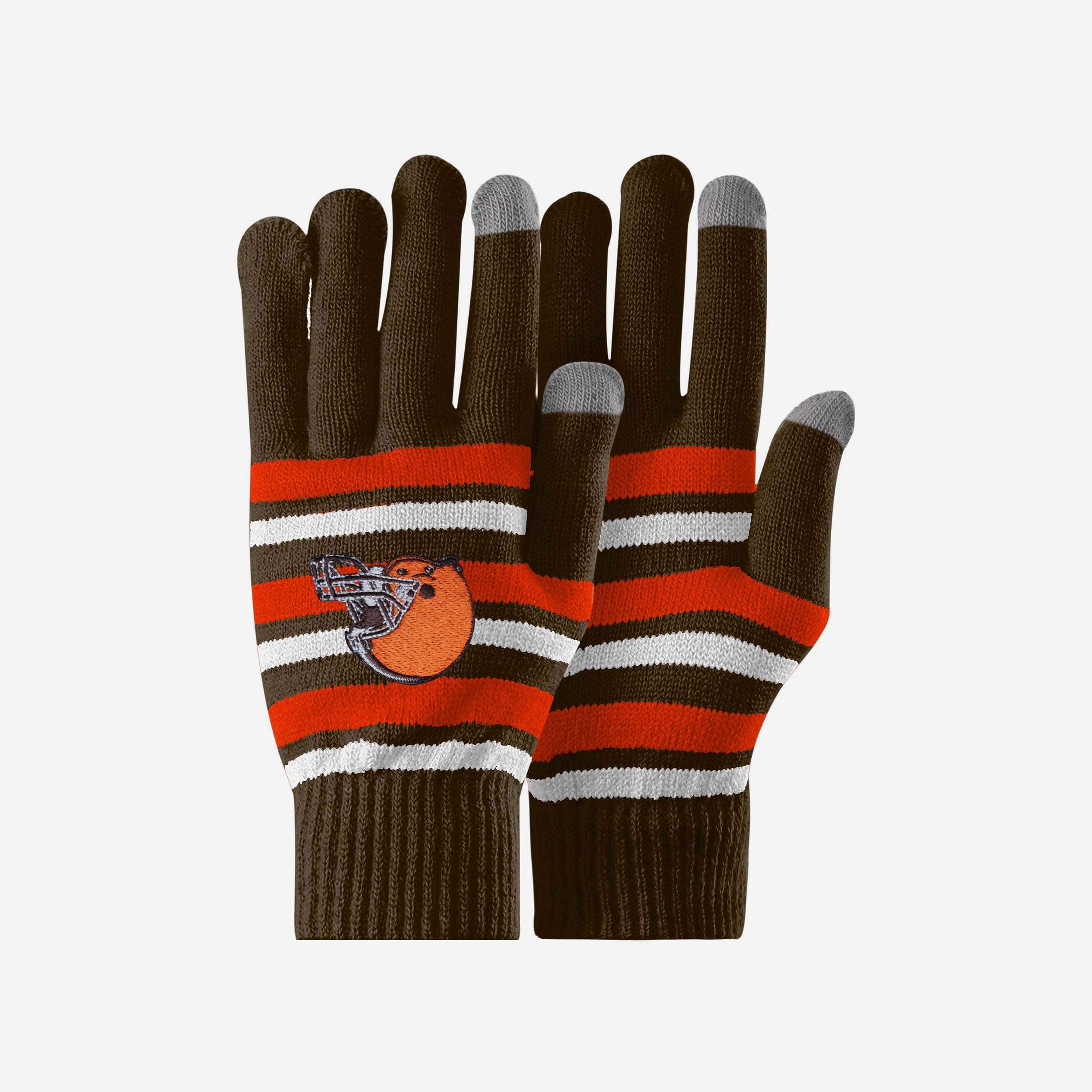 Cleveland Browns Super Stretch Texting Gloves - Stay Warm & Connected!