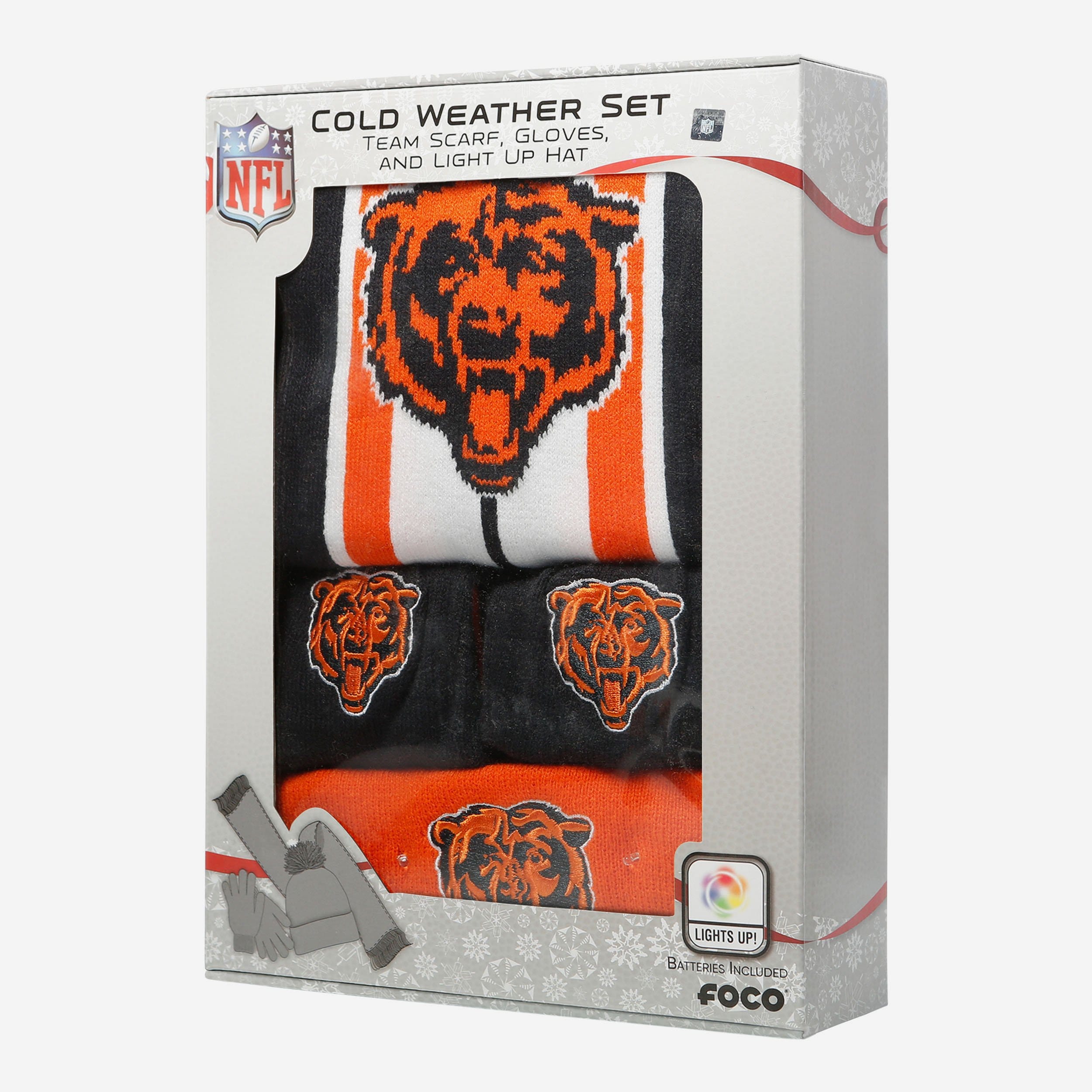 Chicago Bears Snow Dominator Cold Weather Set