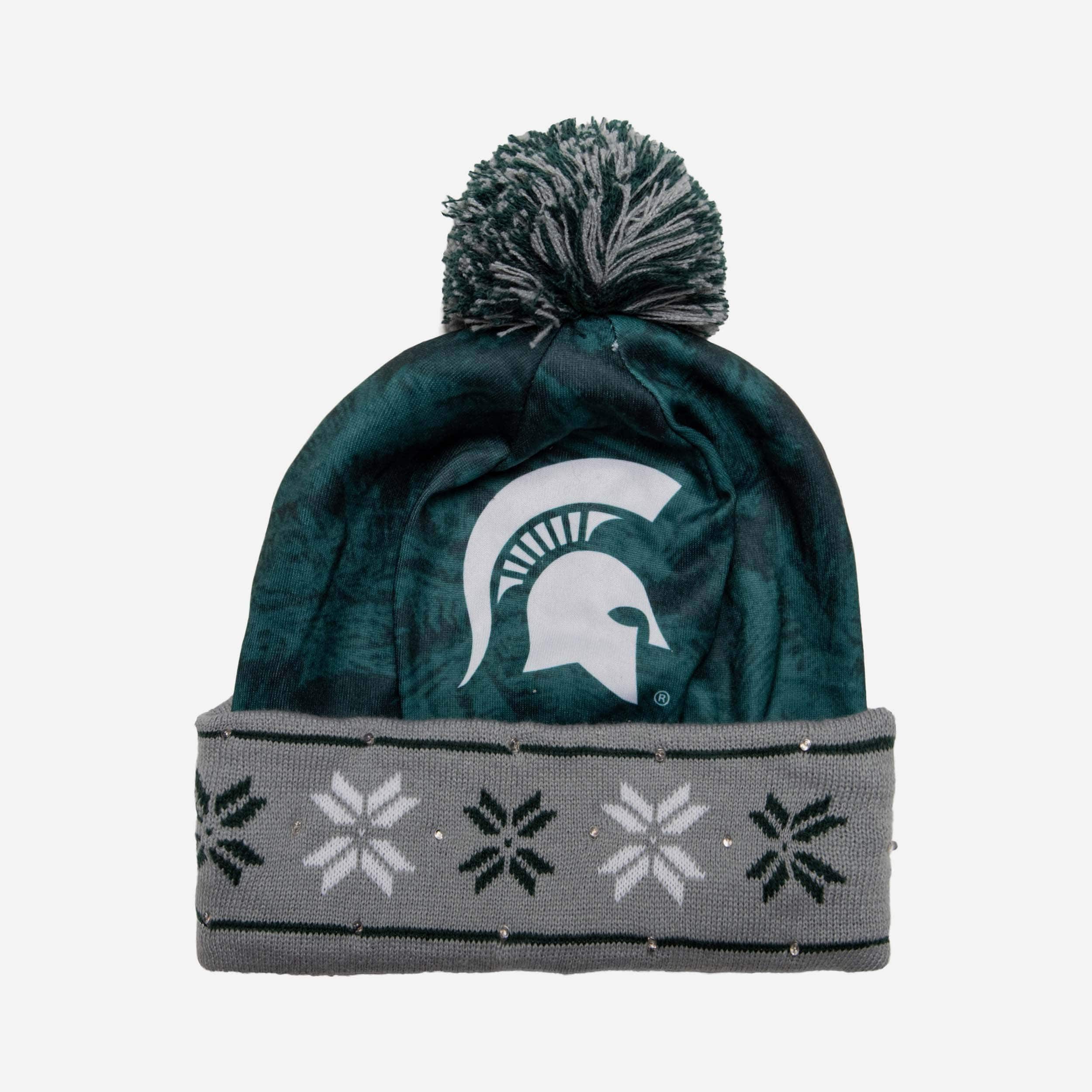 Michigan State Spartans Super Cool Light Up Beanie