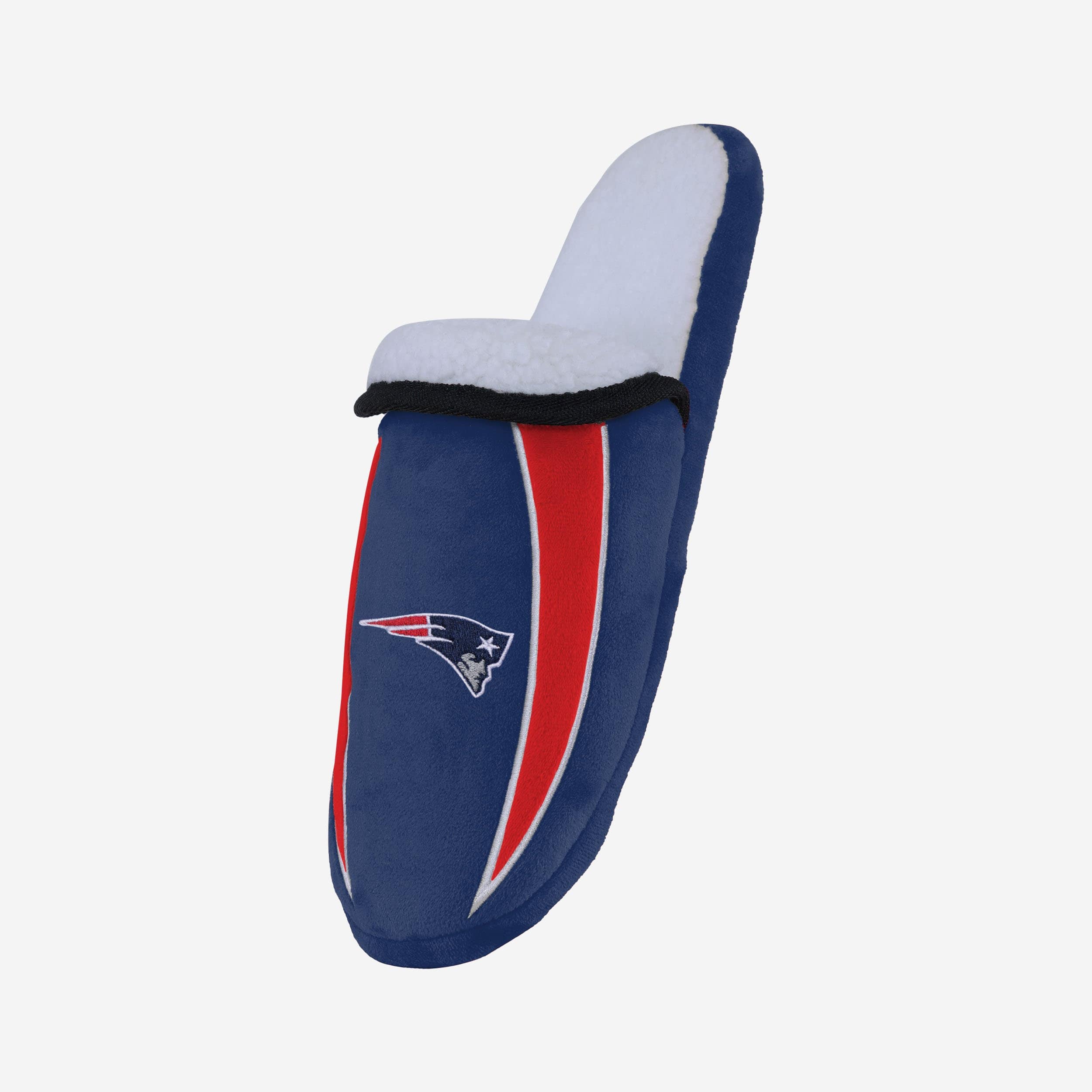 New England Patriots Ultra - Comfort Sherpa Slide Slippers