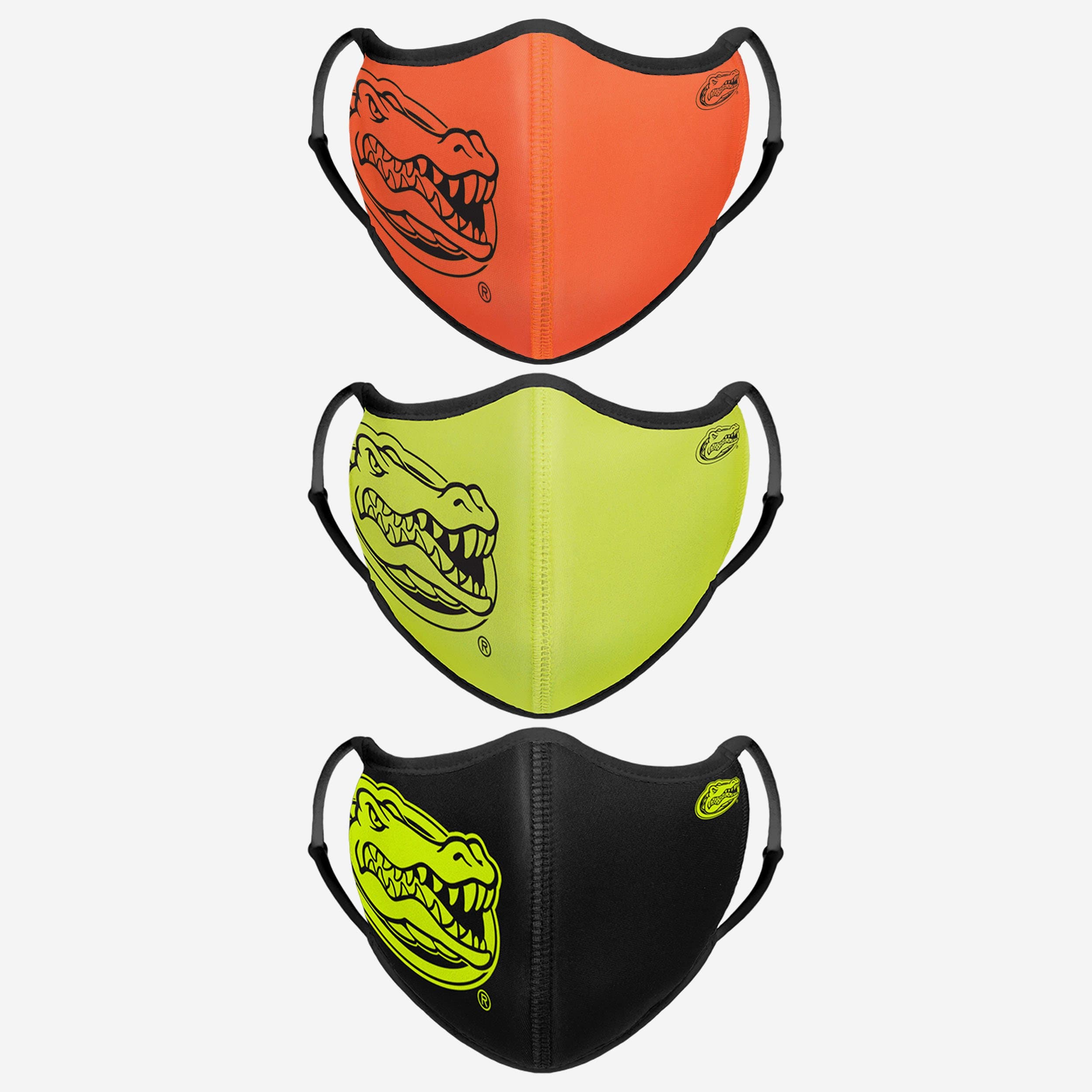 Florida Gators Highlights 3-Pack Sporty Face Covers