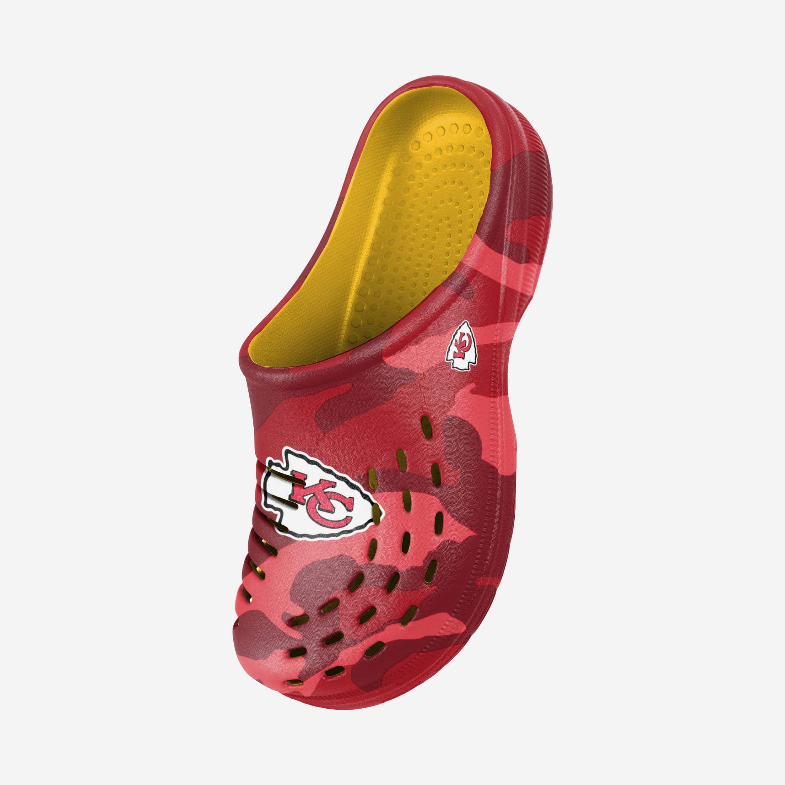 Kansas City Chiefs Tonal Camo Clogs - Show Your Fandom!