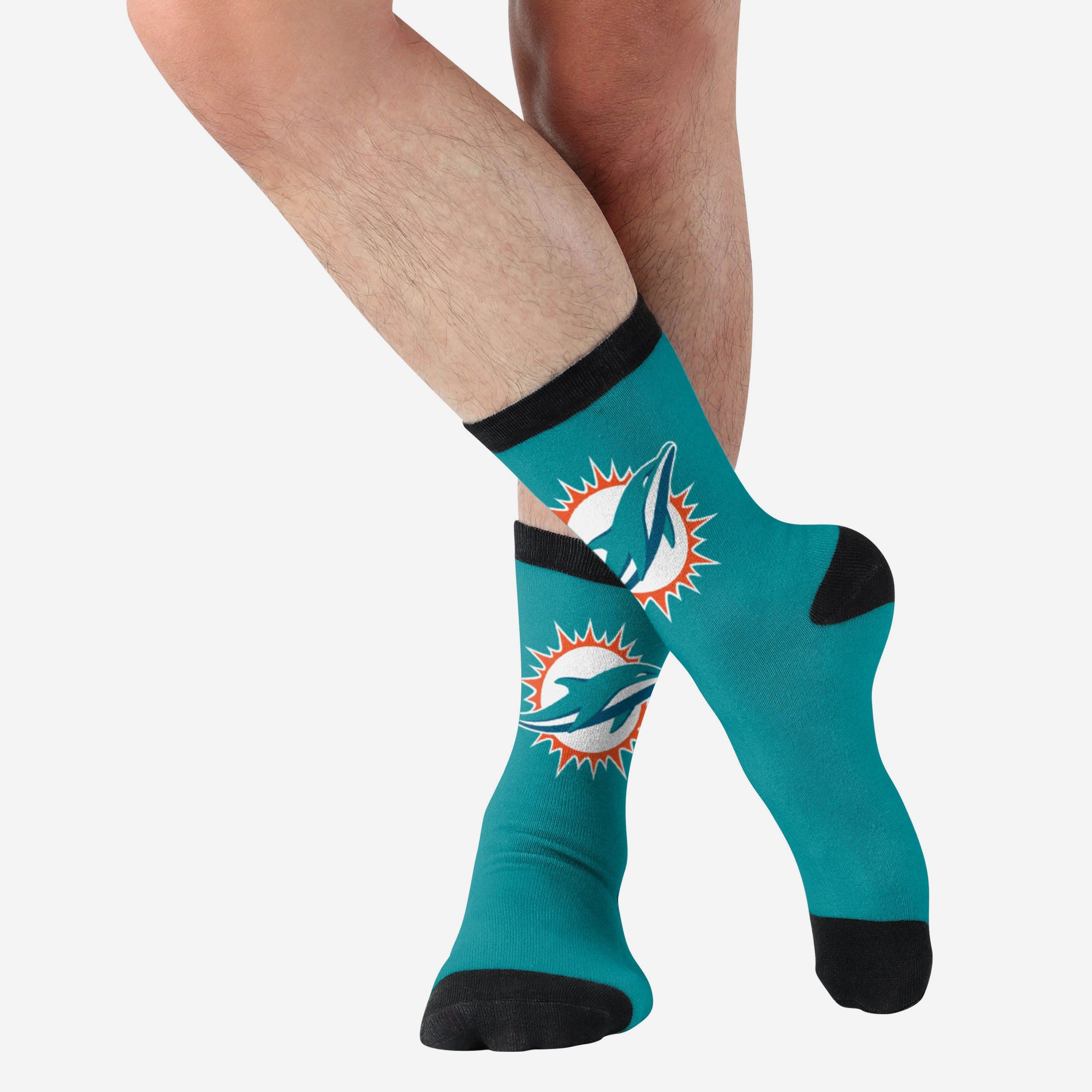 Miami Dolphins Primetime Socks - Show Your Team Spirit!