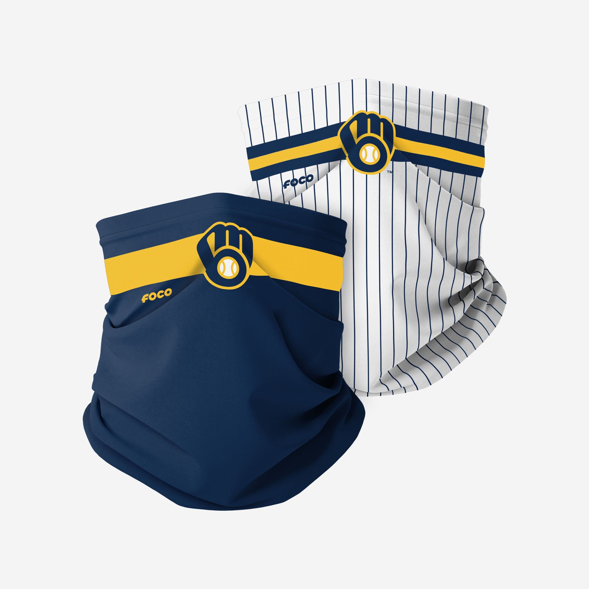 Milwaukee Brewers 2-Pack Stitched Gaiter Scarf: Show Your Team Spirit!