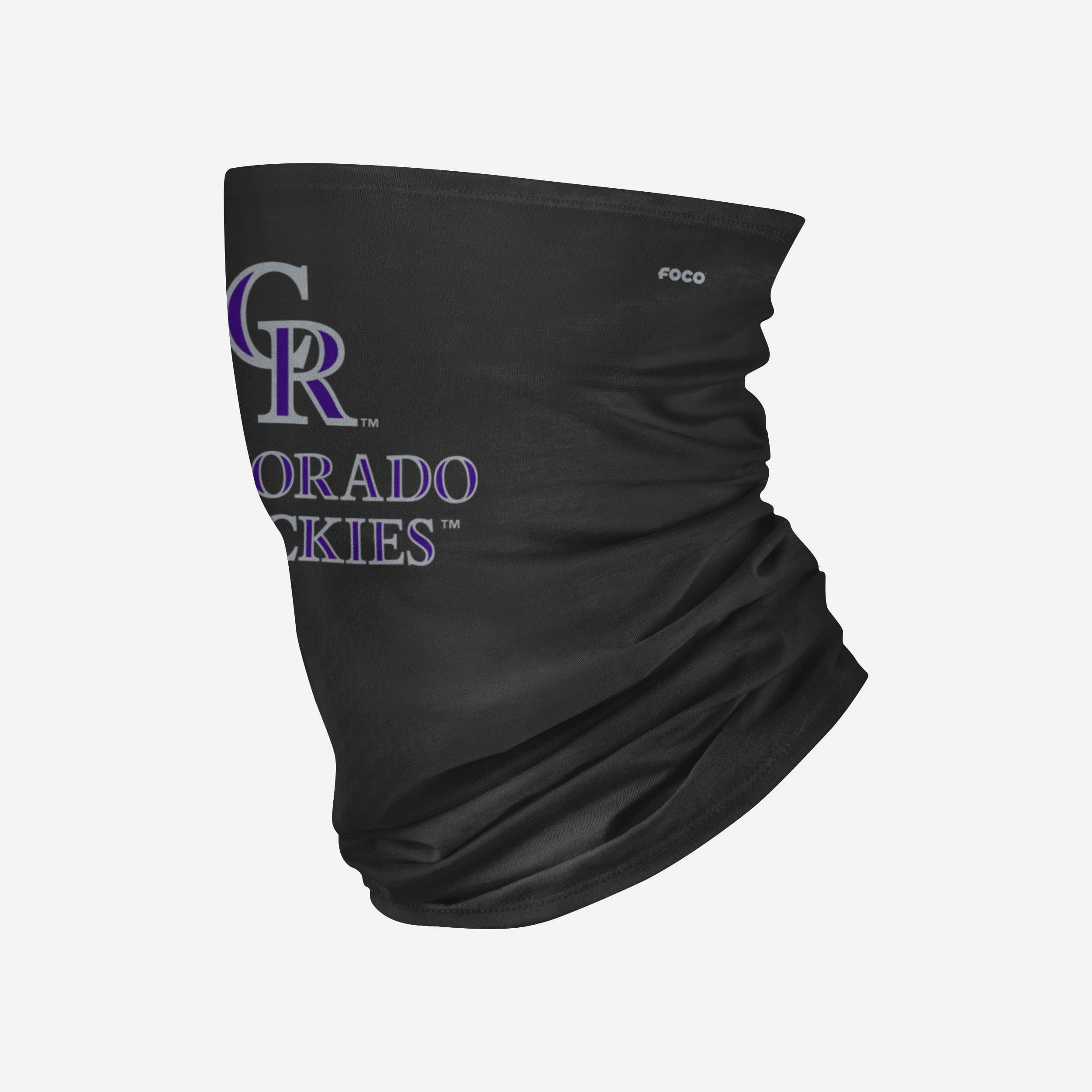 Colorado Rockies Team Logo Stitched Gaiter Scarf - Show Your Team Spirit!