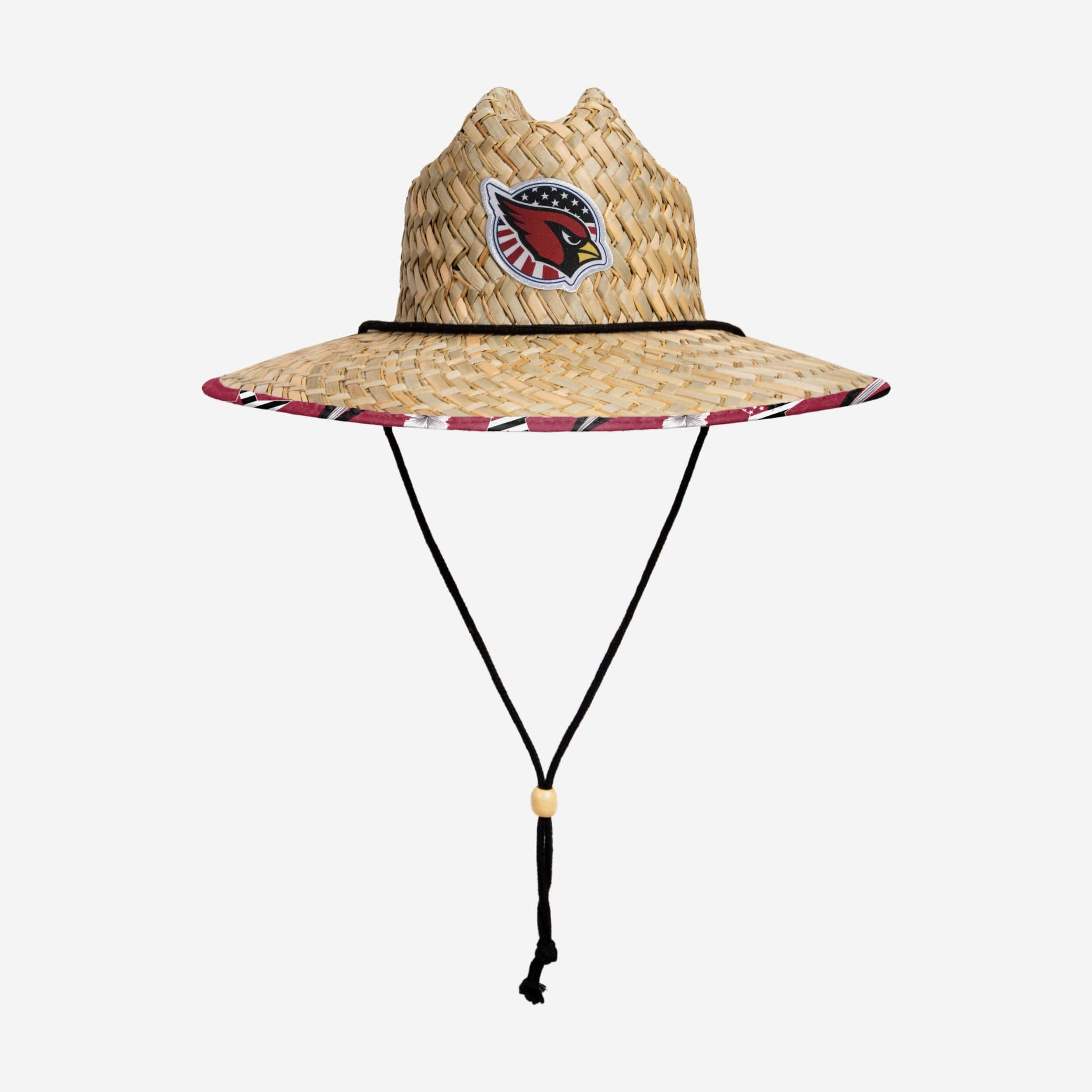 Sizzlin' Arizona Cardinals Americana Straw Hat - Summer Must-Have!