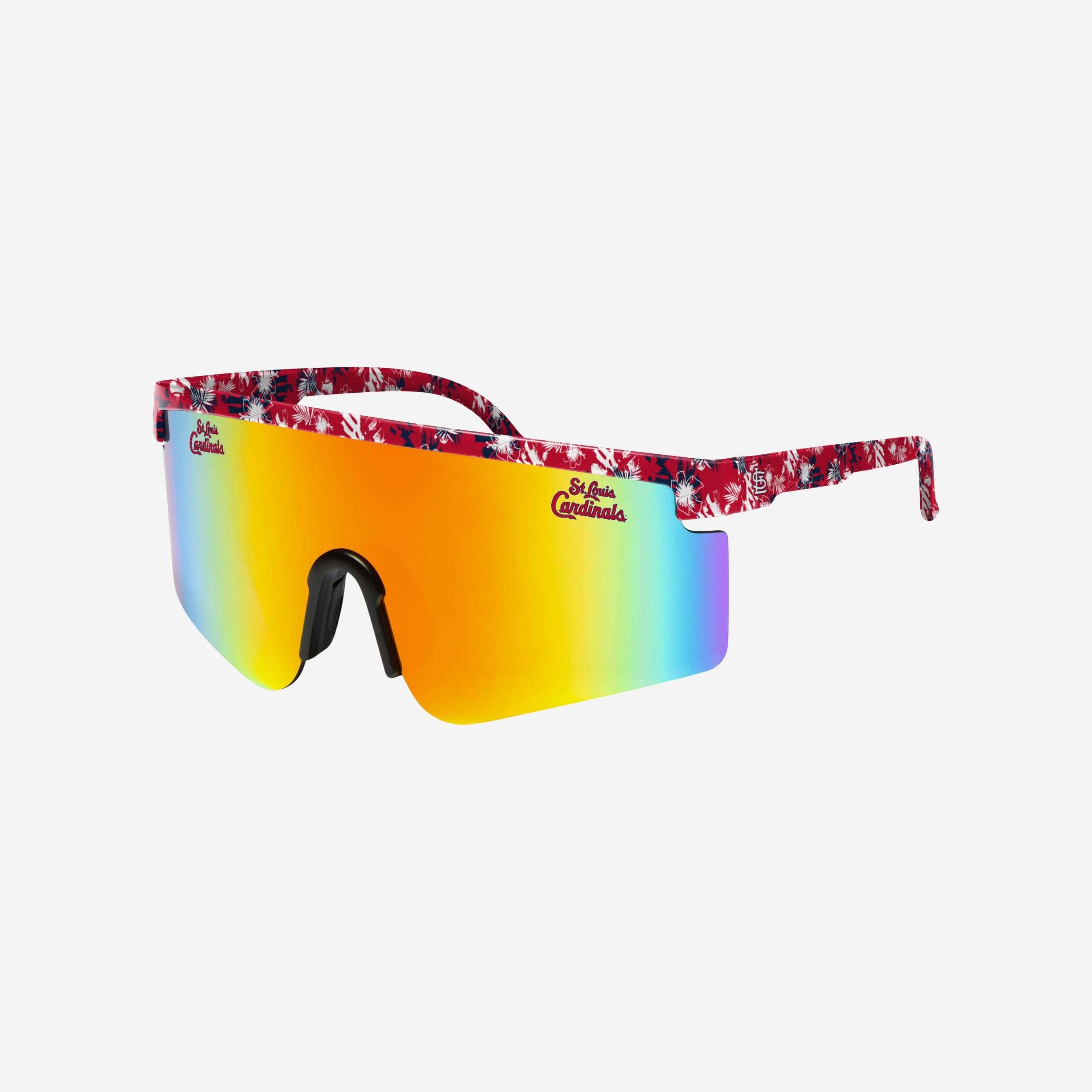 Stunning St Louis Cardinals Floral Large Frame Sunglasses