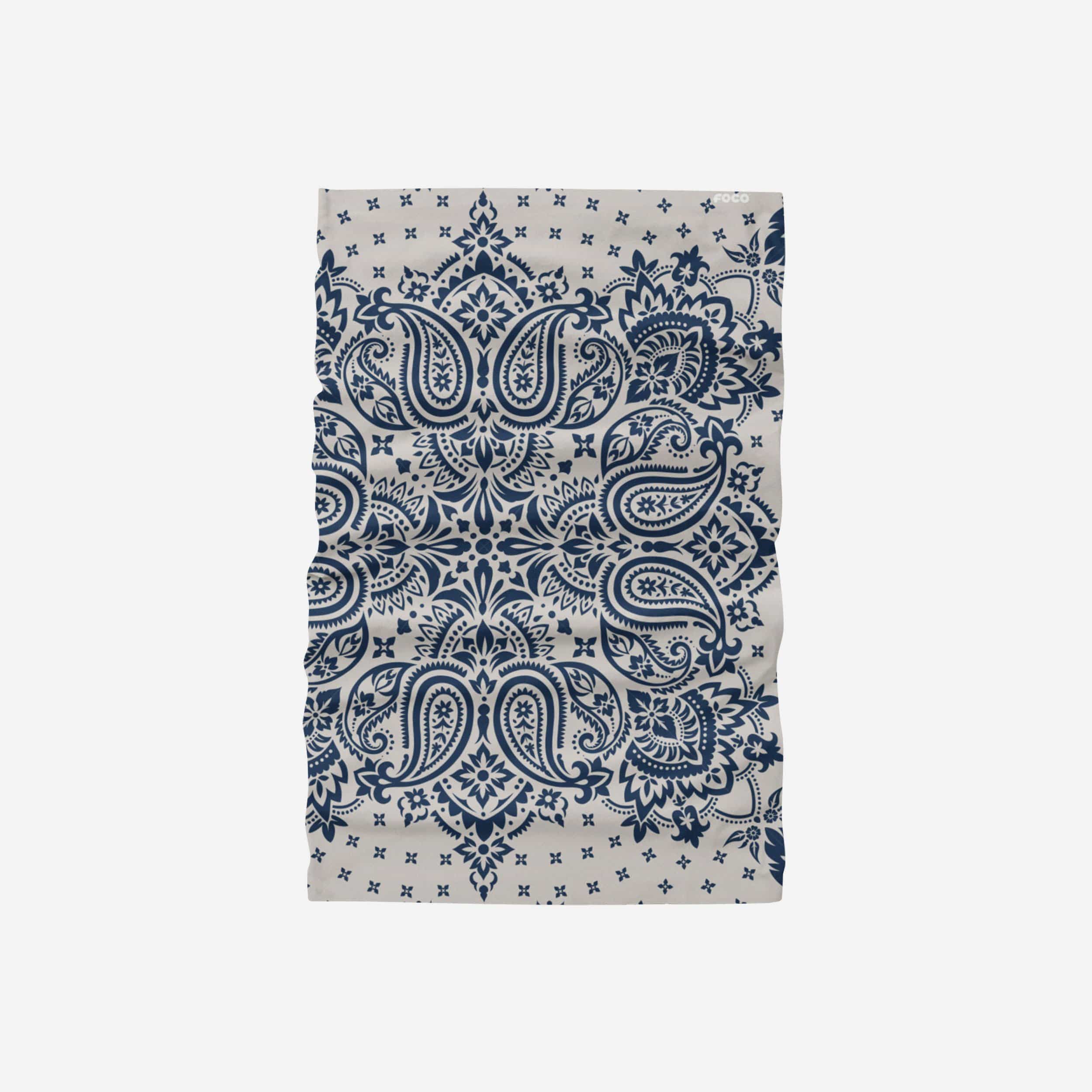 Enchanting White Mirage Bandana Gaiter Scarf