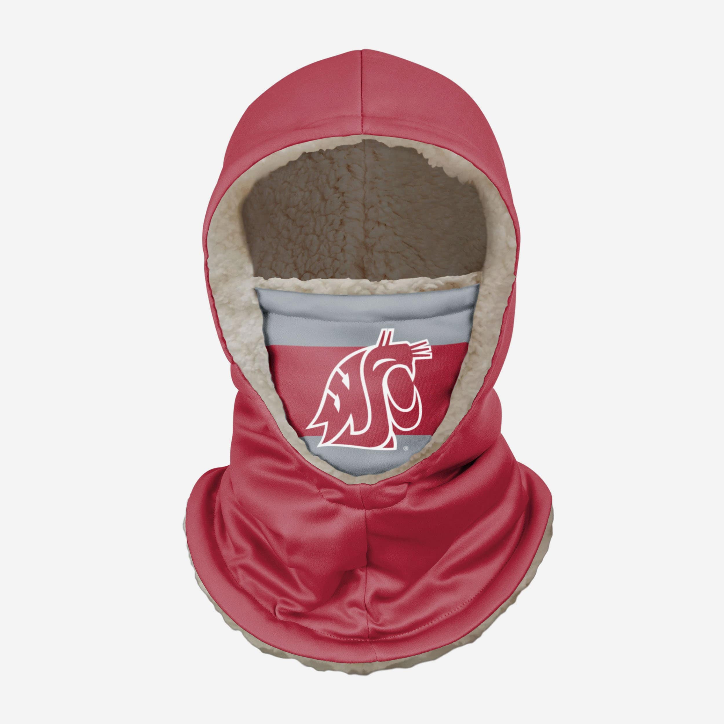 Washington State Cougars Thematic Hooded Gaiter - Show Your Team Spirit!