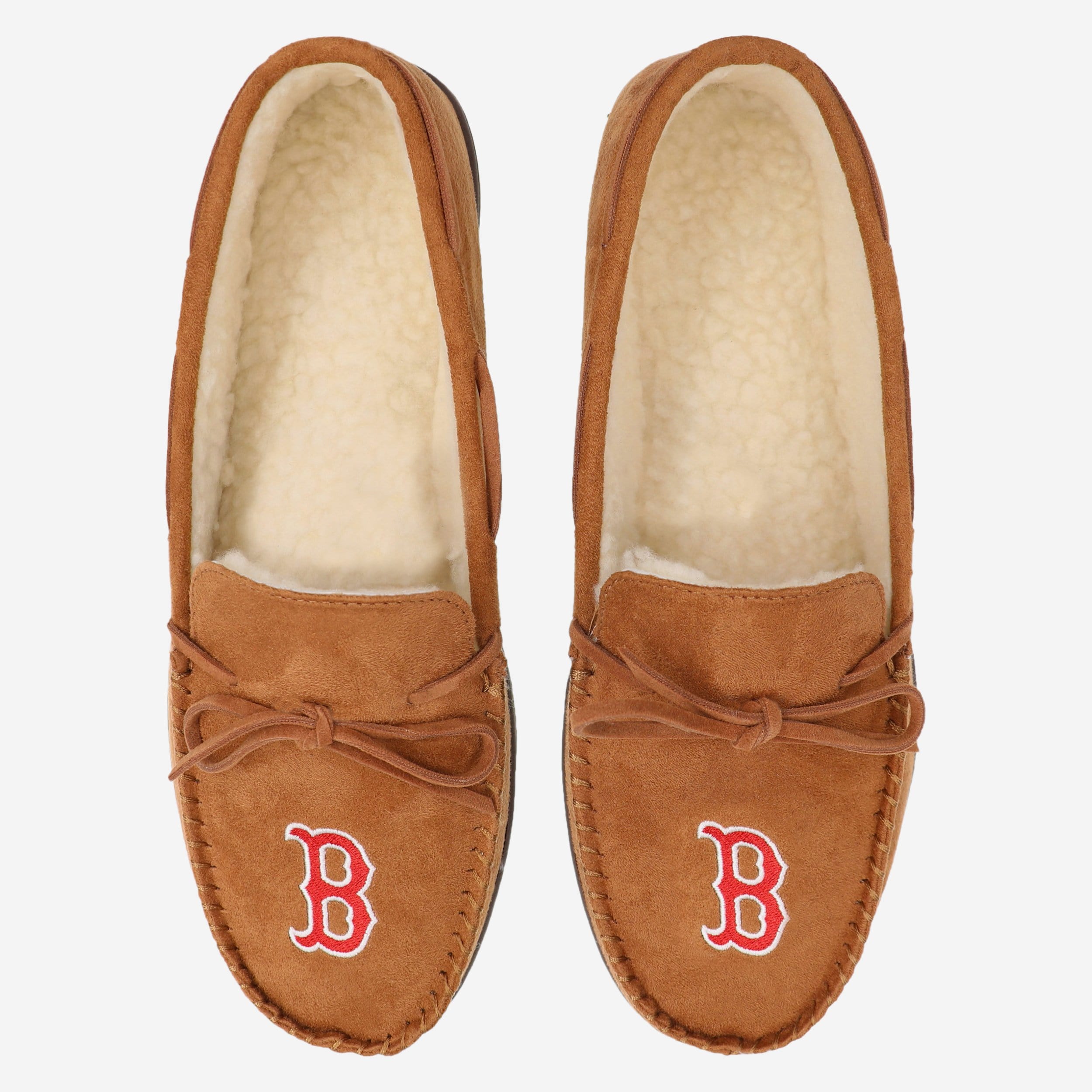 Boston Red Sox Super Cool Moccasin Slippers