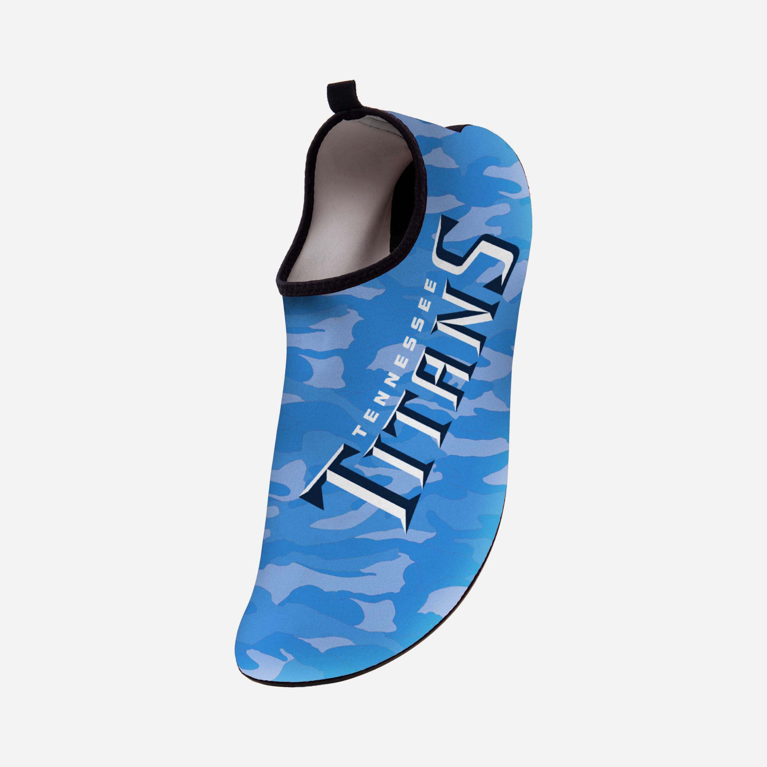 Eye - Catching Tennessee Titans Camo Water Shoes