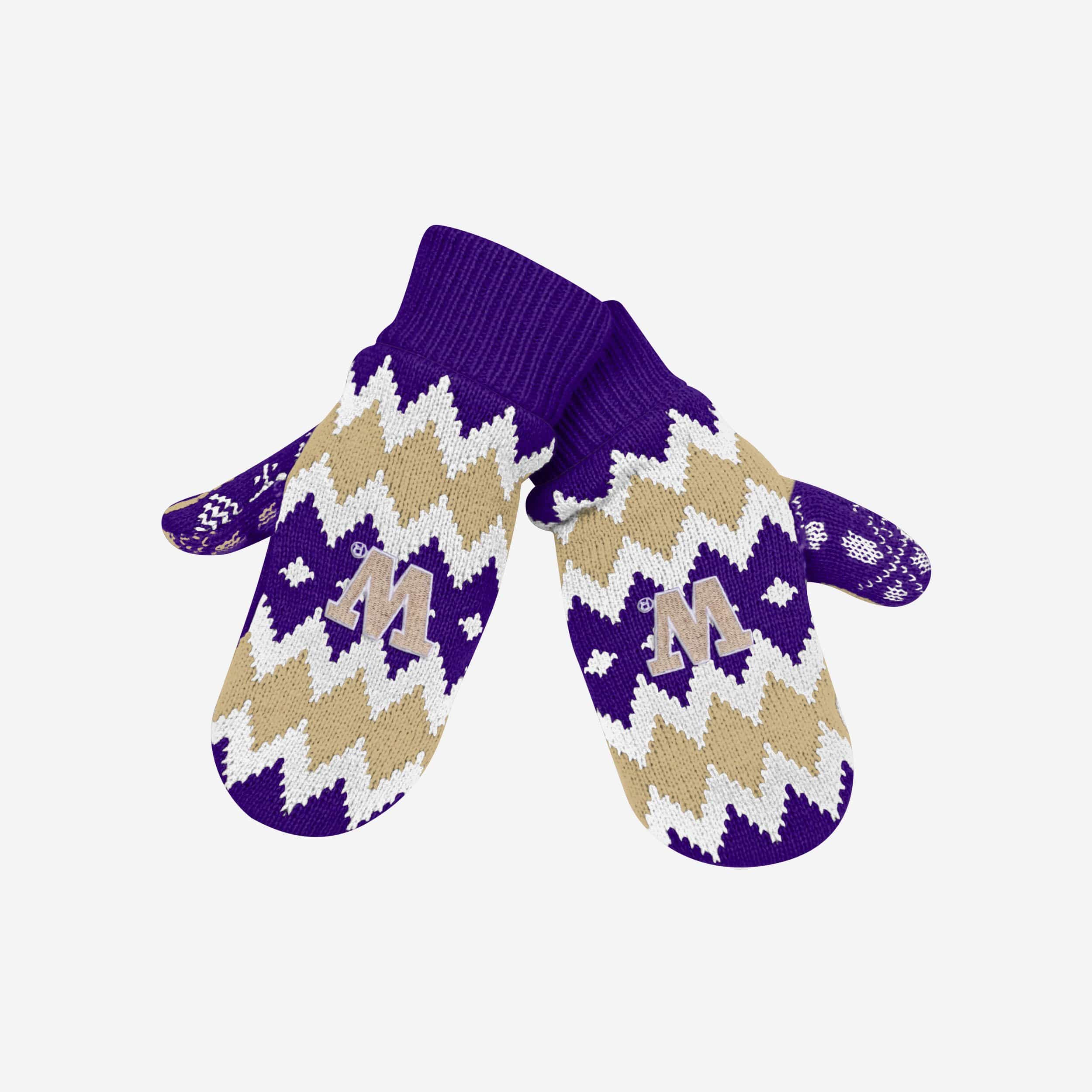 Washington Huskies Stylish Mittens