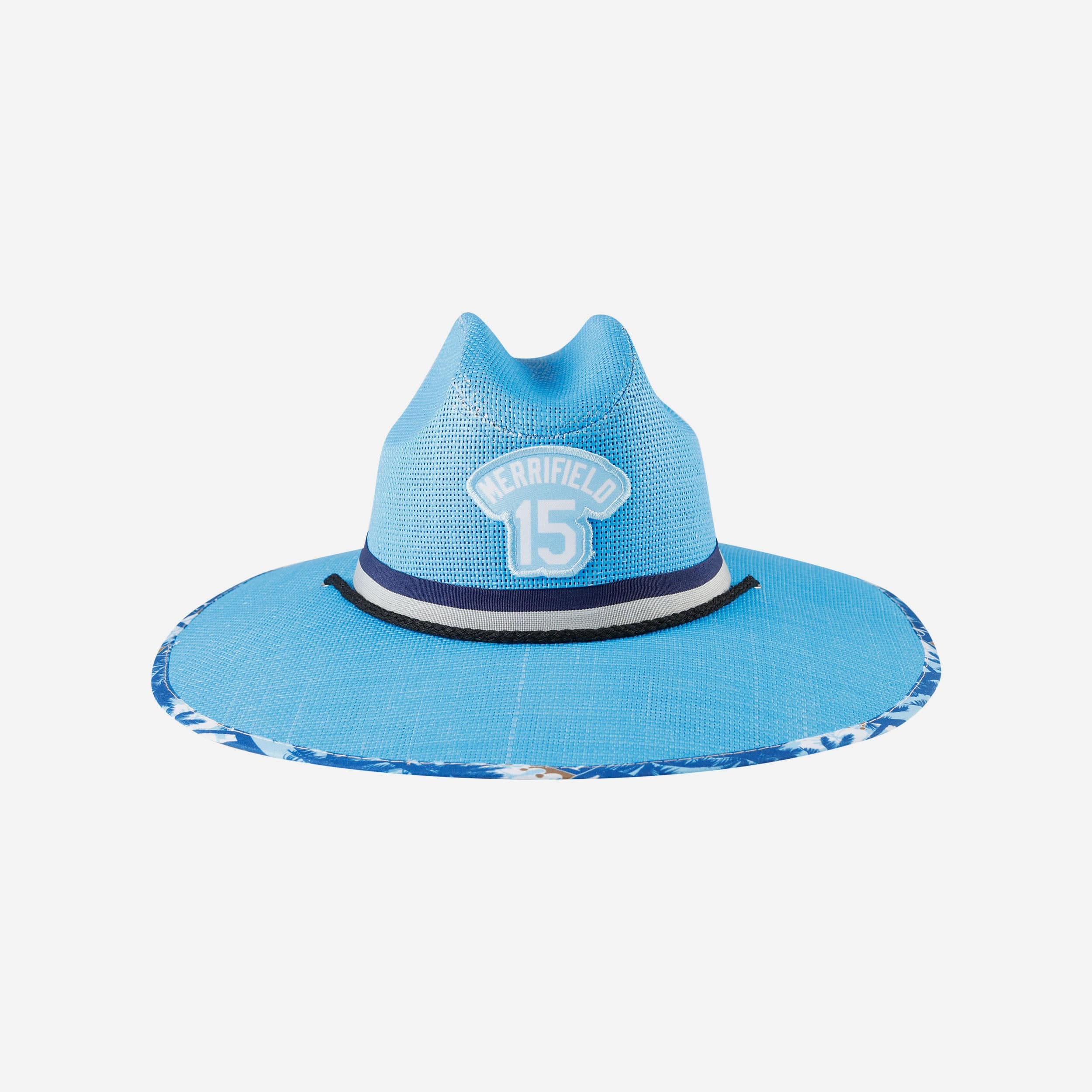 Whit Merrifield Kansas City Royals Stylish Straw Hat