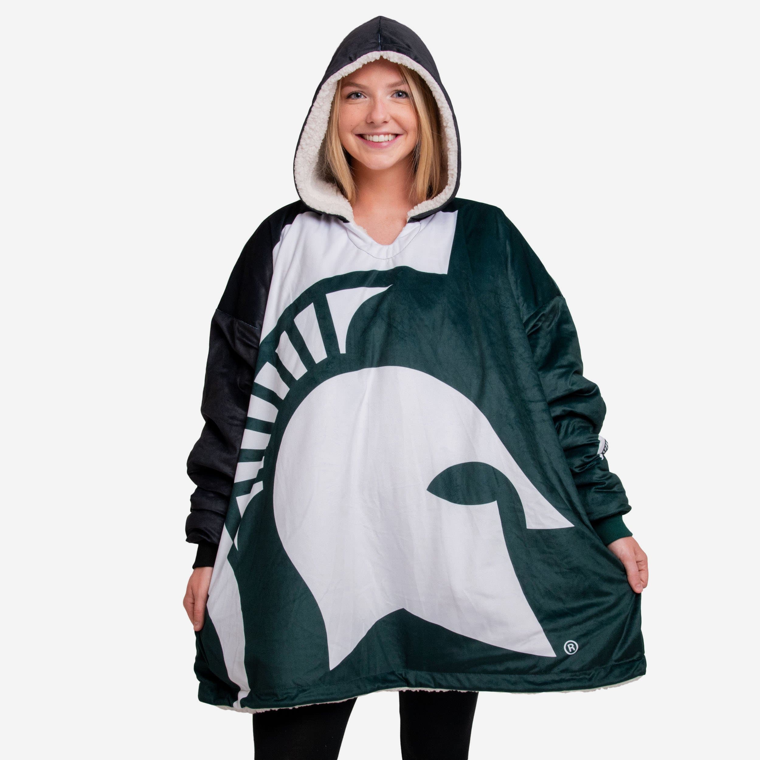 Michigan State Spartans Reversible Colorblock Hoodie - The Ultimate Fan Gear