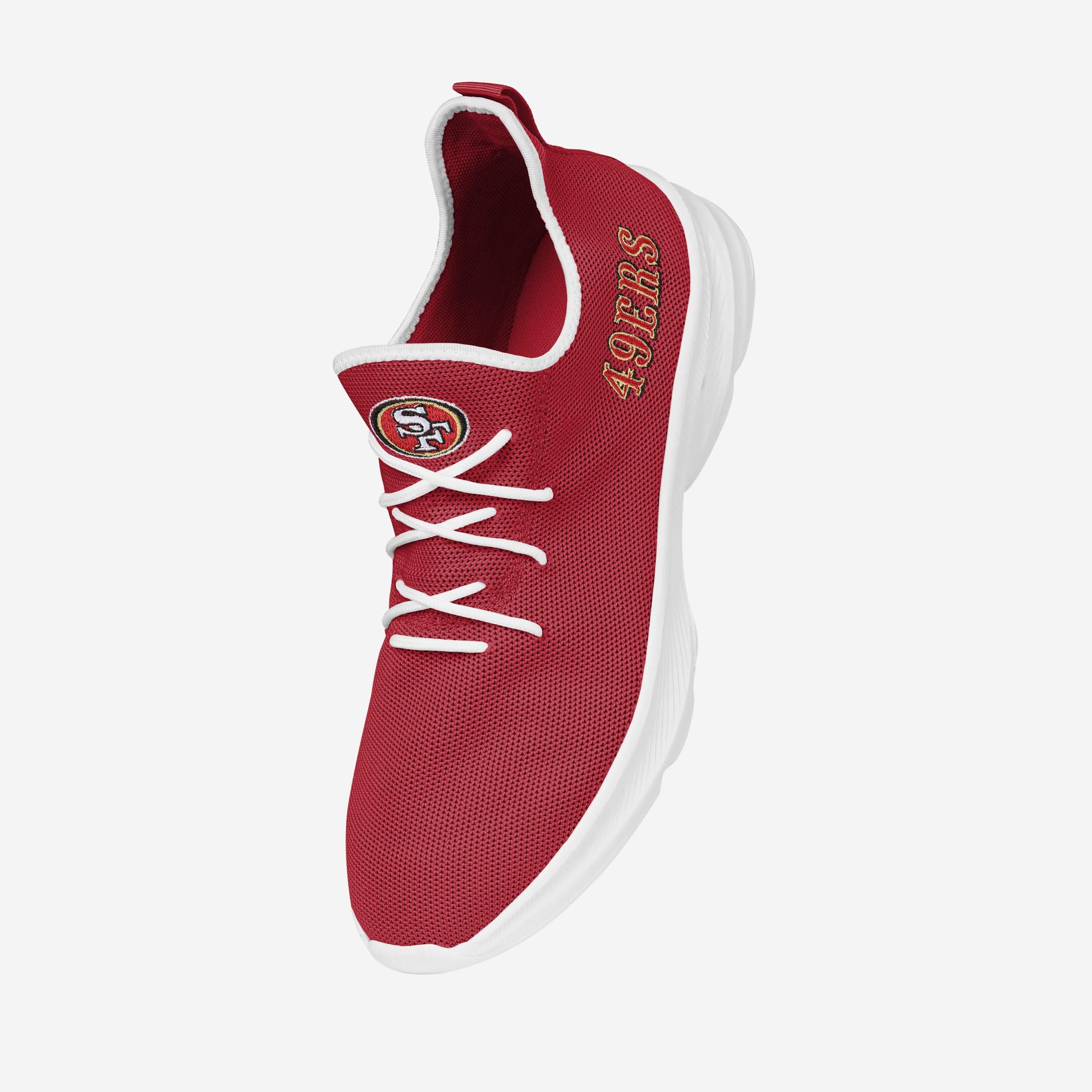 San Francisco 49ers Stylish Team Color Sneakers