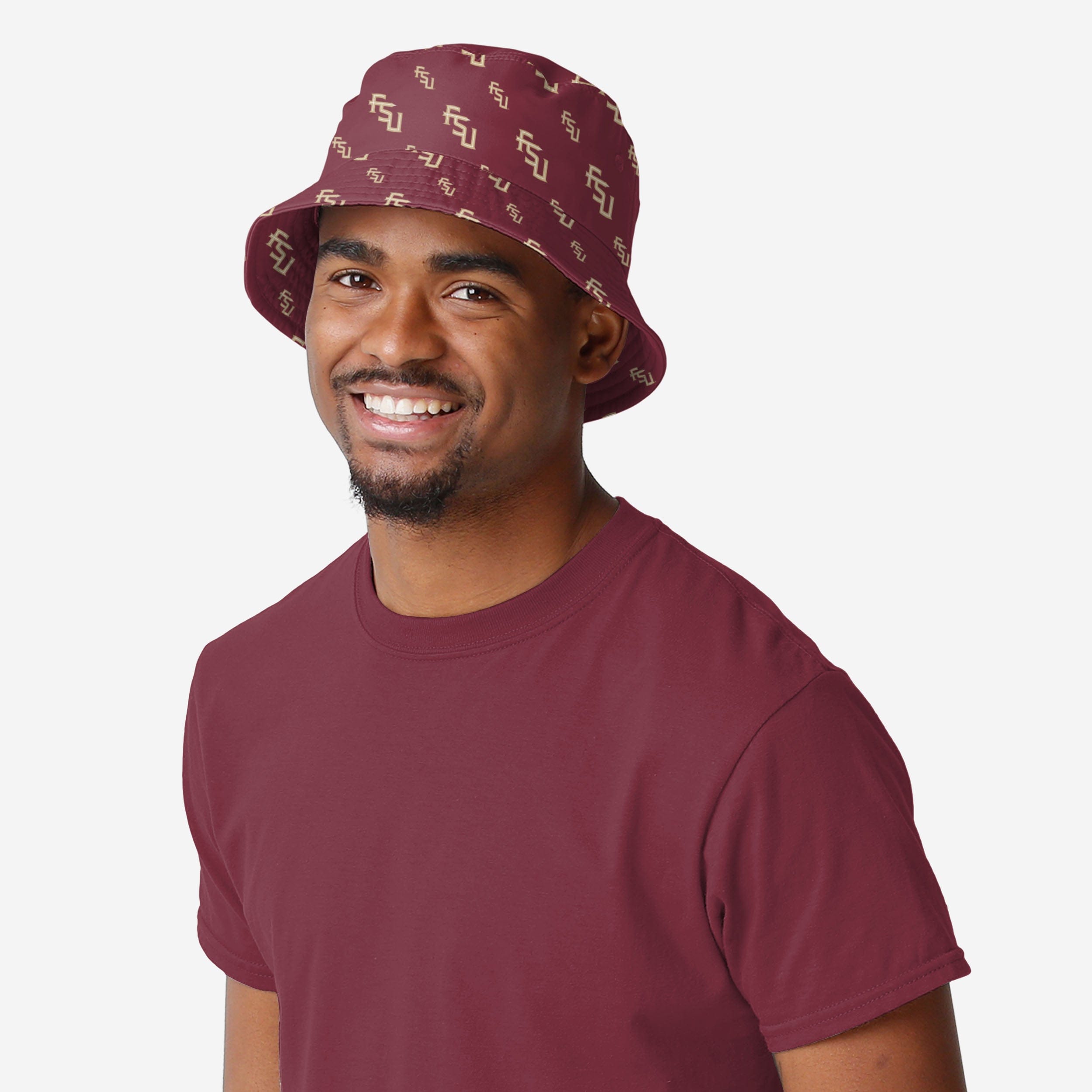 Florida State Seminoles Mini Print Stylish Bucket Hat