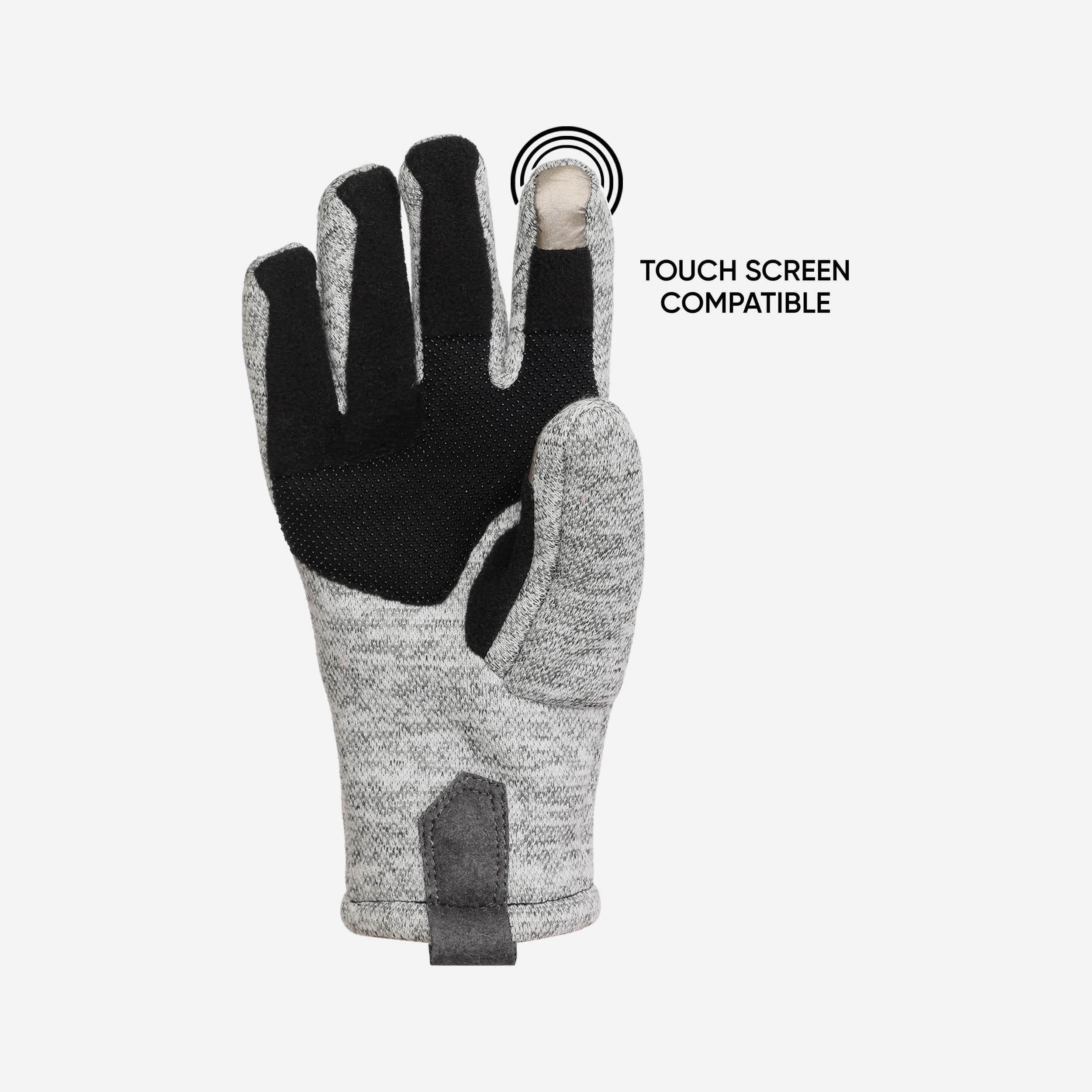 Hot Las Vegas Raiders Heather Grey Insulated Gloves