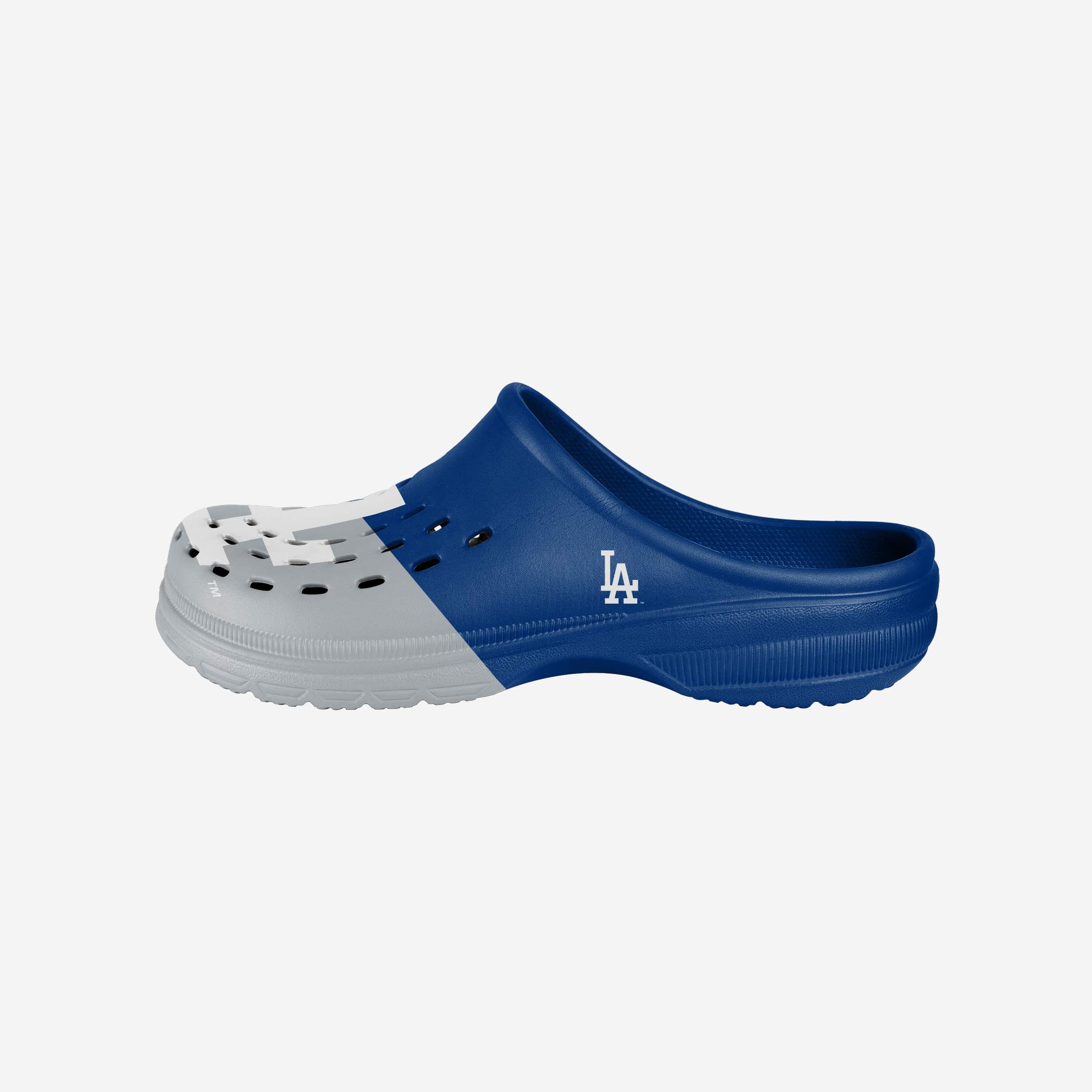 Stylish Los Angeles Dodgers Men's Colorblock Big Logo Clogs