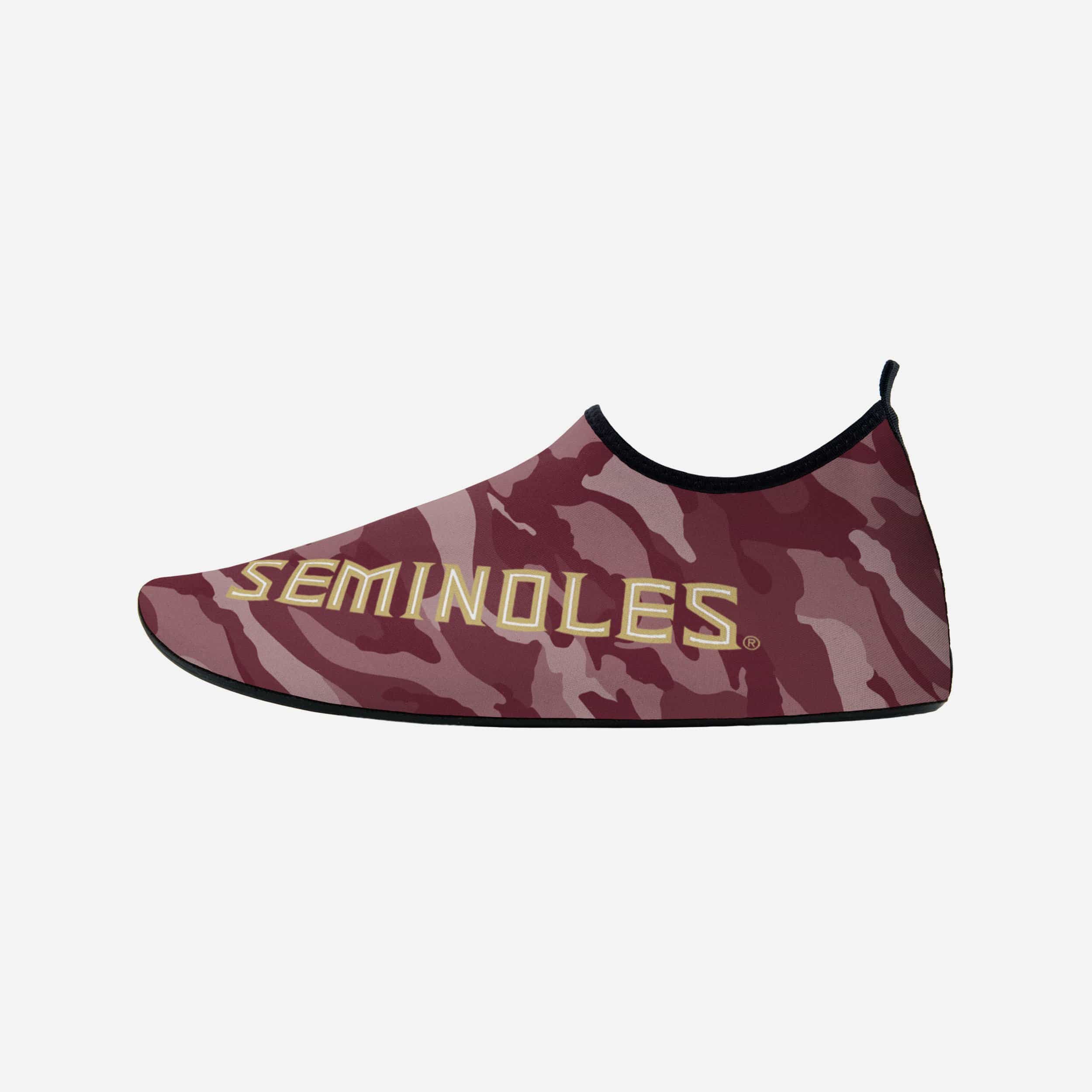 Florida State Seminoles Men's Camo Water Shoes - Stand Out at the Beach!
