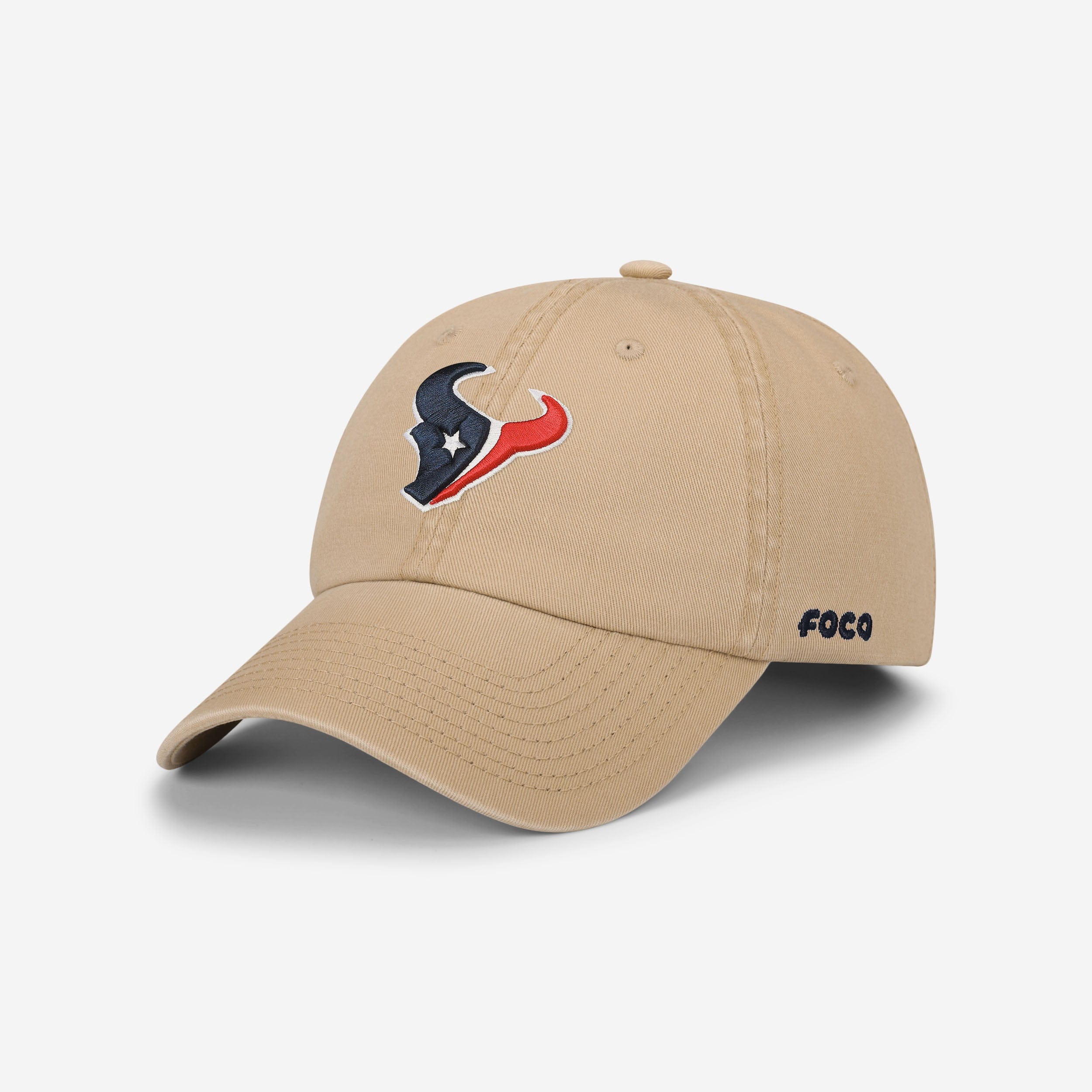 Houston Texans Khaki Primary Logo Must - Have Casual Cap