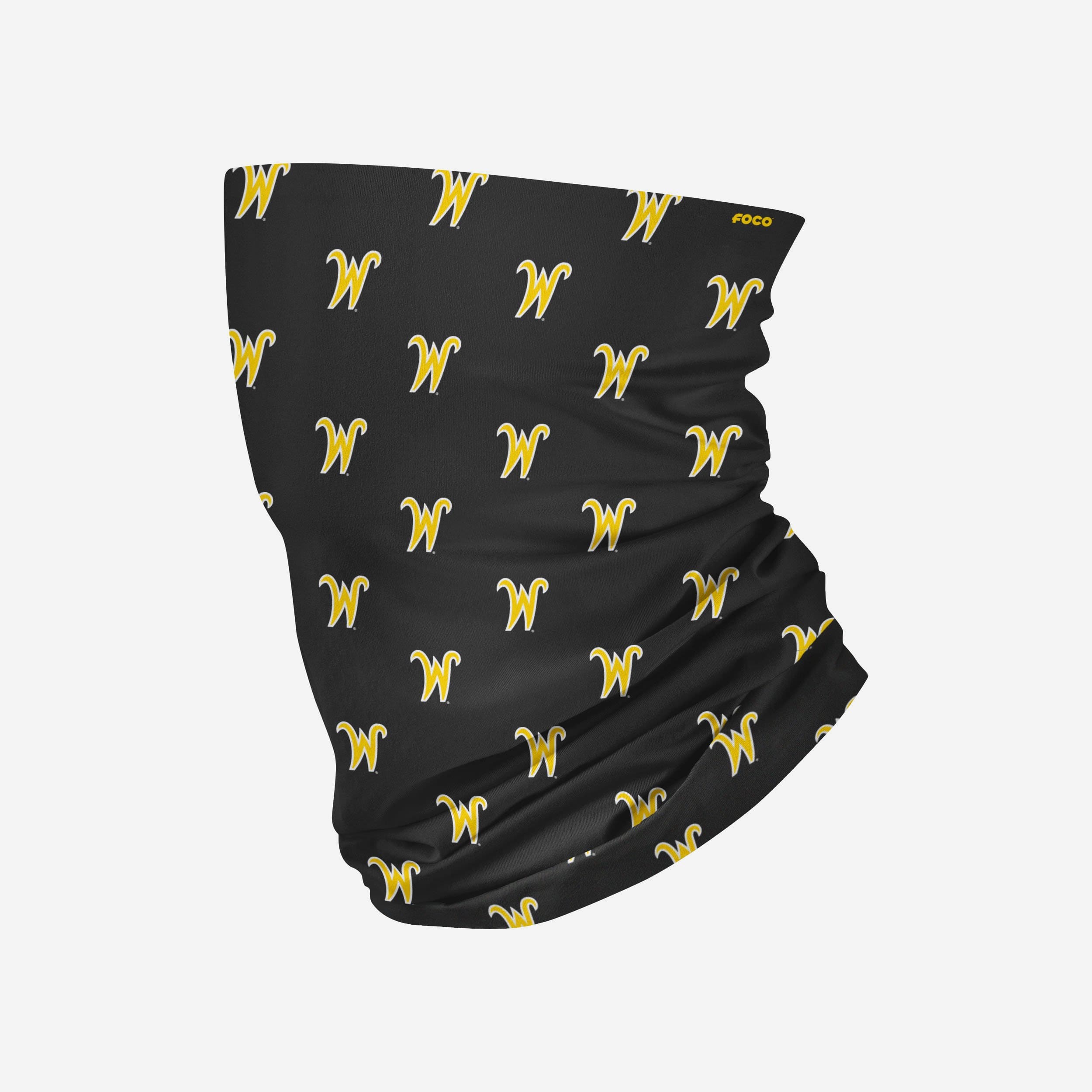 Wichita State Shockers Mini Print Logo Gaiter Scarf - Represent Your Team in Style!