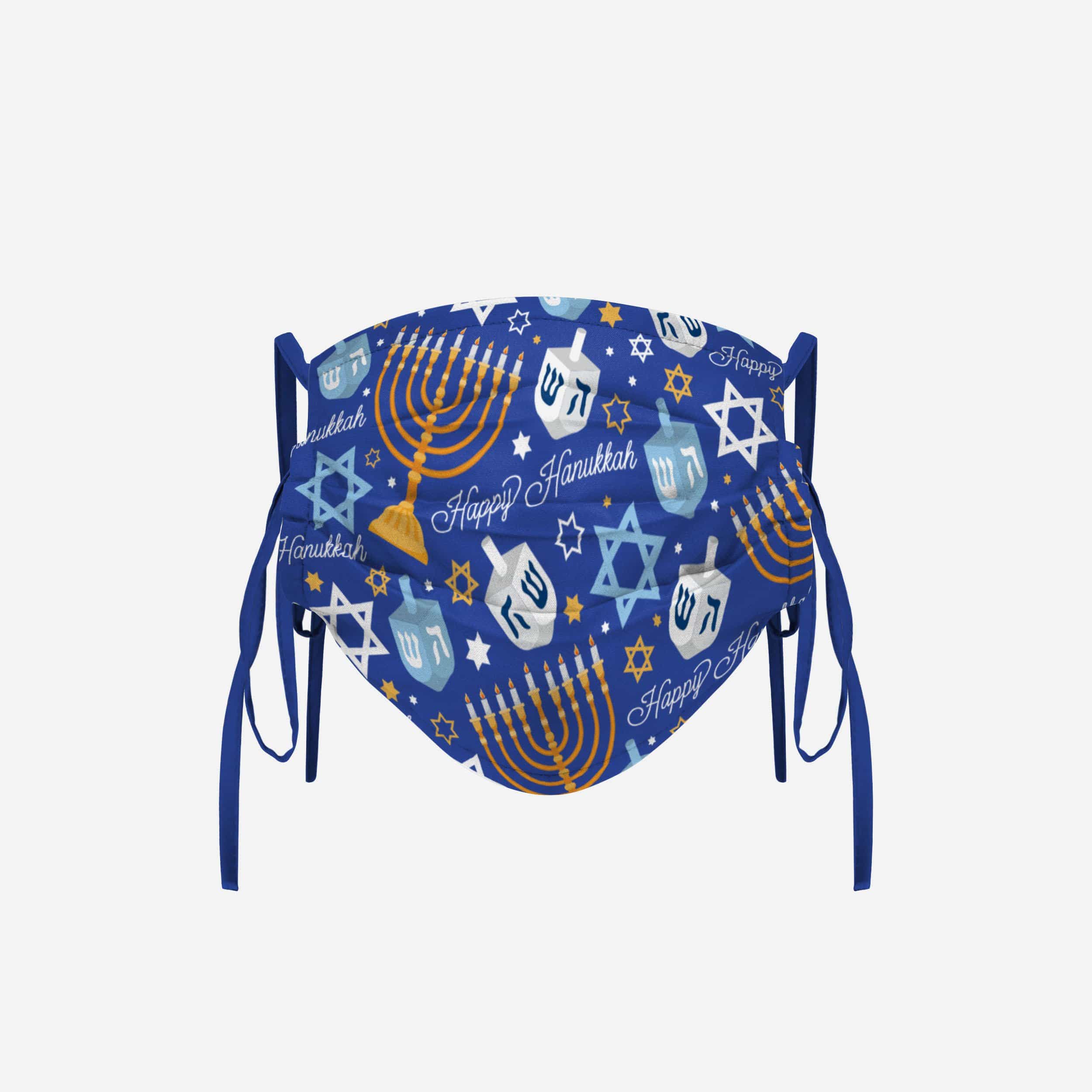 Gorgeous Thematic Hanukkah Tie - Back Face Cover