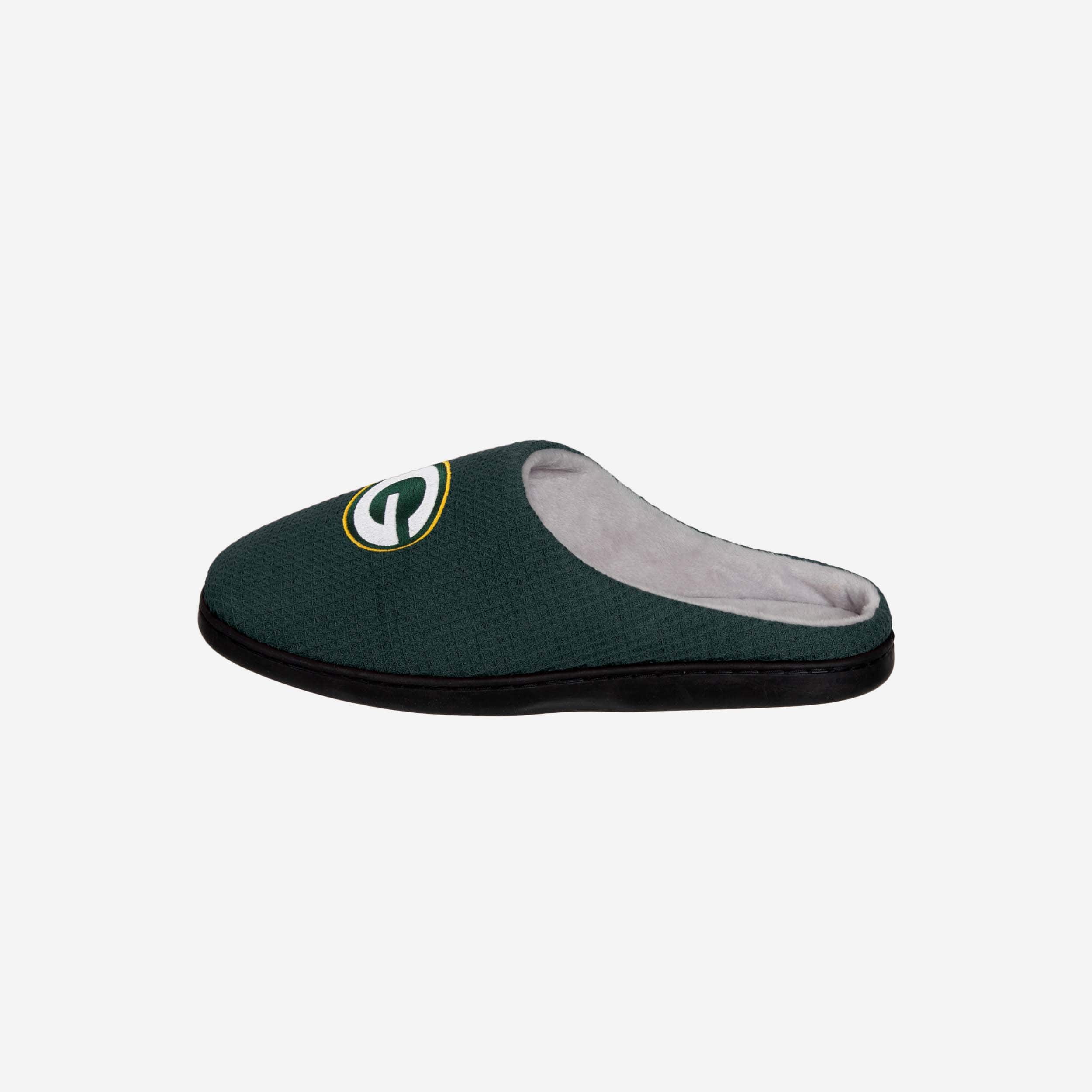 Green Bay Packers Memory Foam Slide Slippers - Ultimate Comfort for Fans!