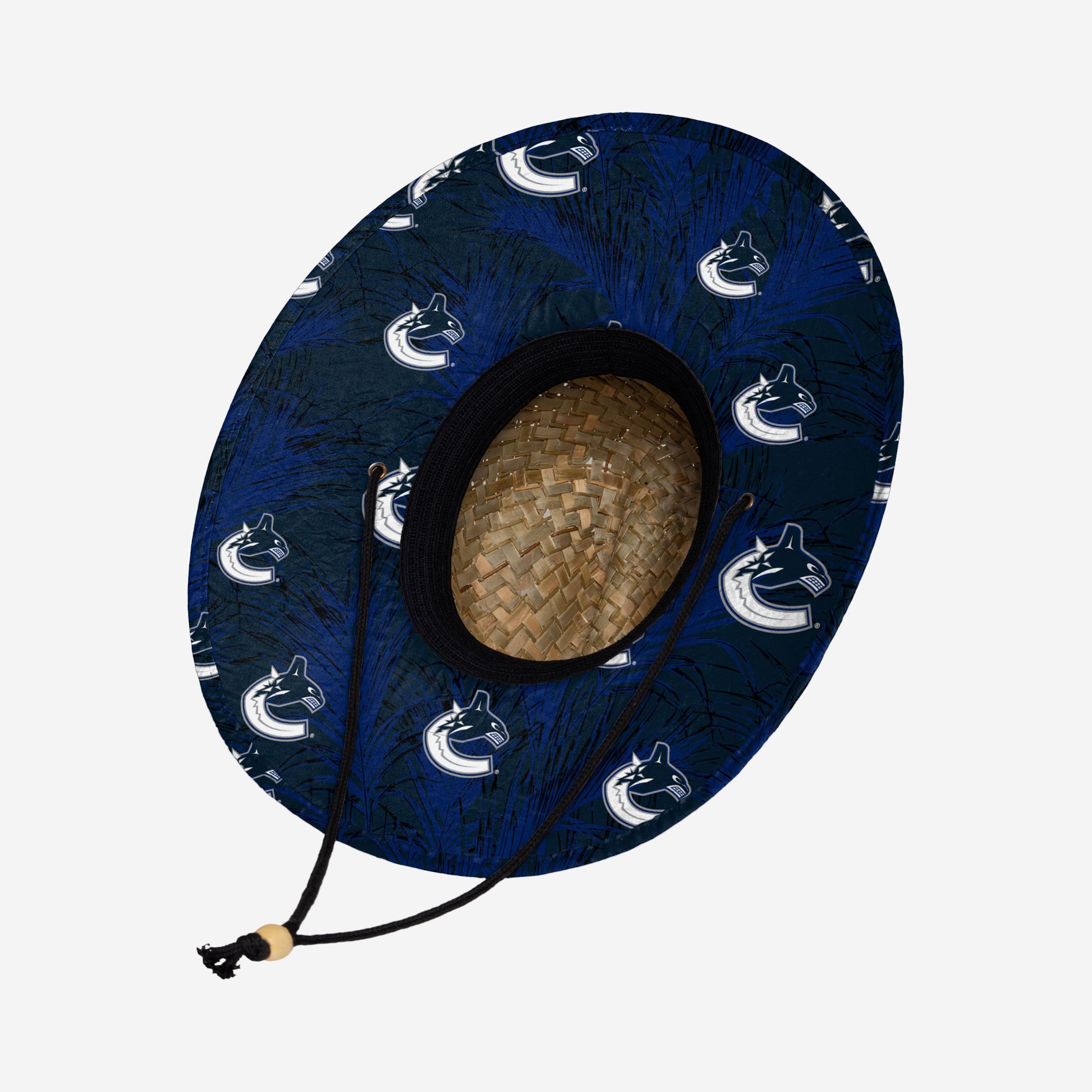 Vancouver Canucks Floral Straw Hat - The Ultimate Summer Accessory