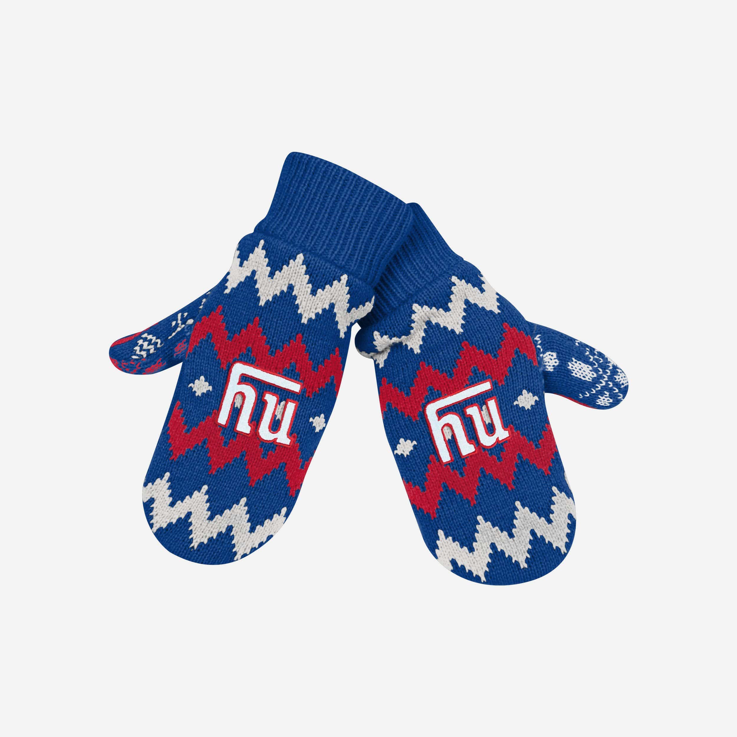 Stylish New York Giants Mittens for Die - Hard Fans