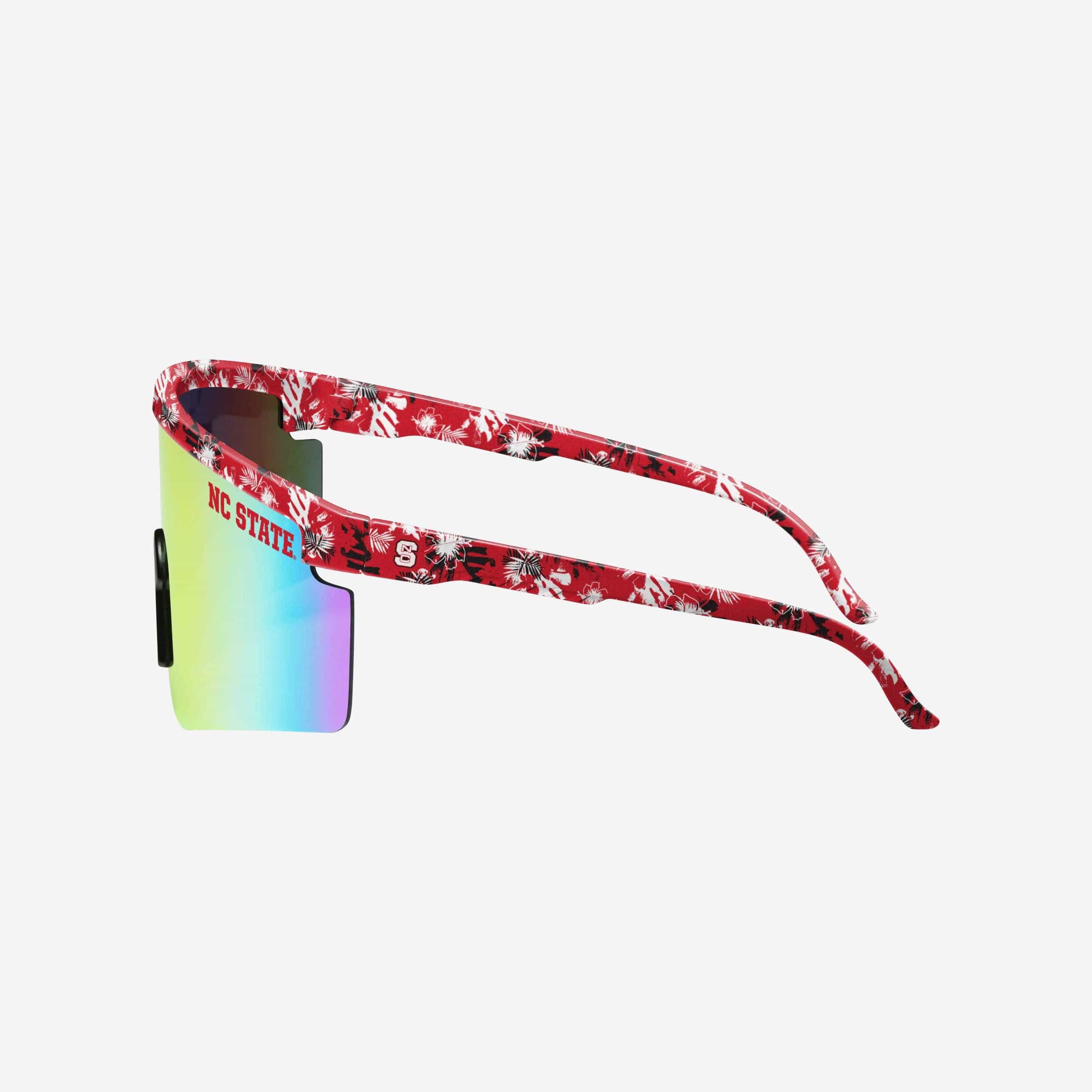 NC State Wolfpack Floral Fashionable Large Frame Sunglasses