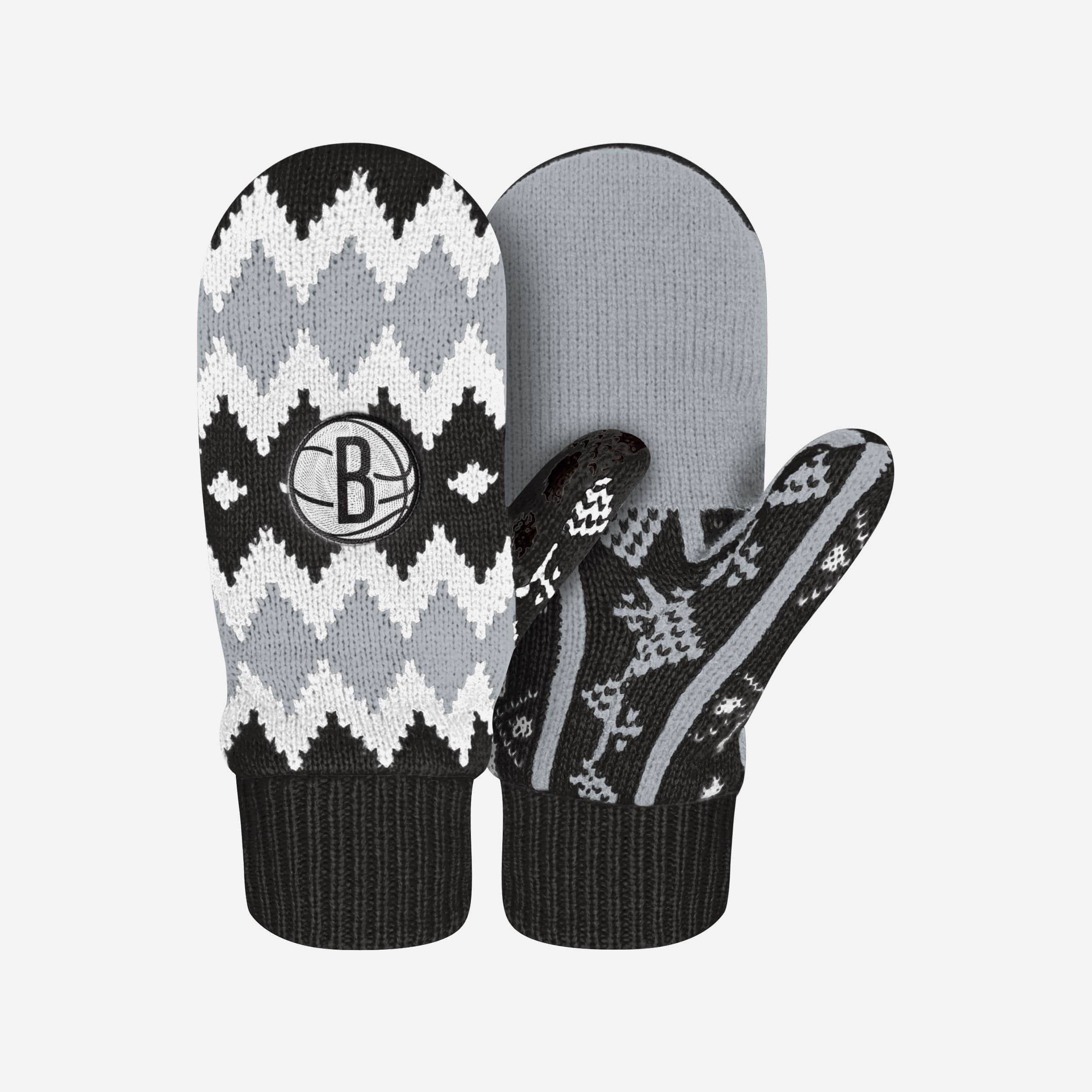 Stylish Brooklyn Nets Mittens - Show Your Team Spirit!