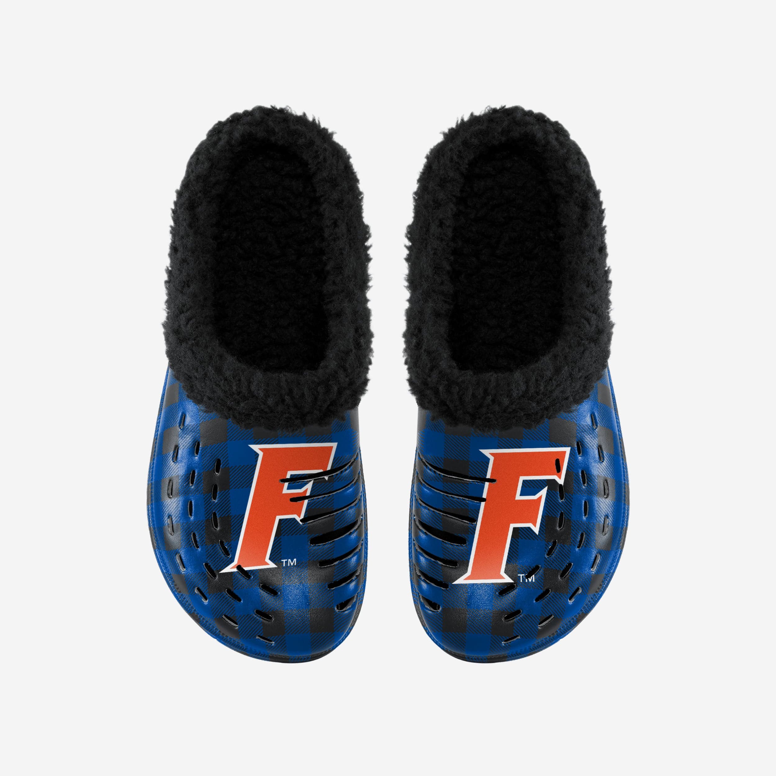 Florida Gators Sherpa Lined Buffalo Check Clogs - The Ultimate Fandom Footwear