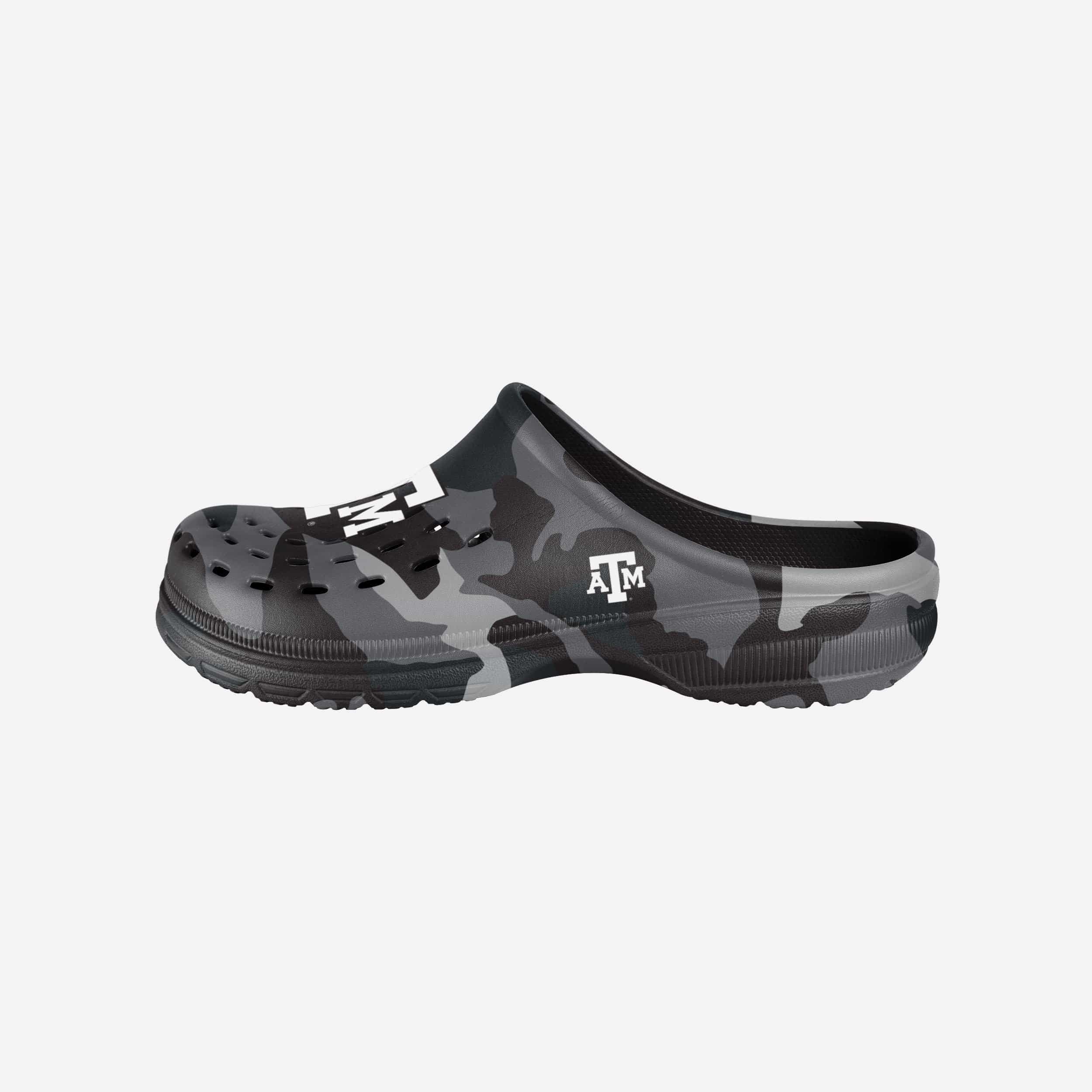 Texas A&M Aggies Tonal Camo Clogs - Show Your Fandom!