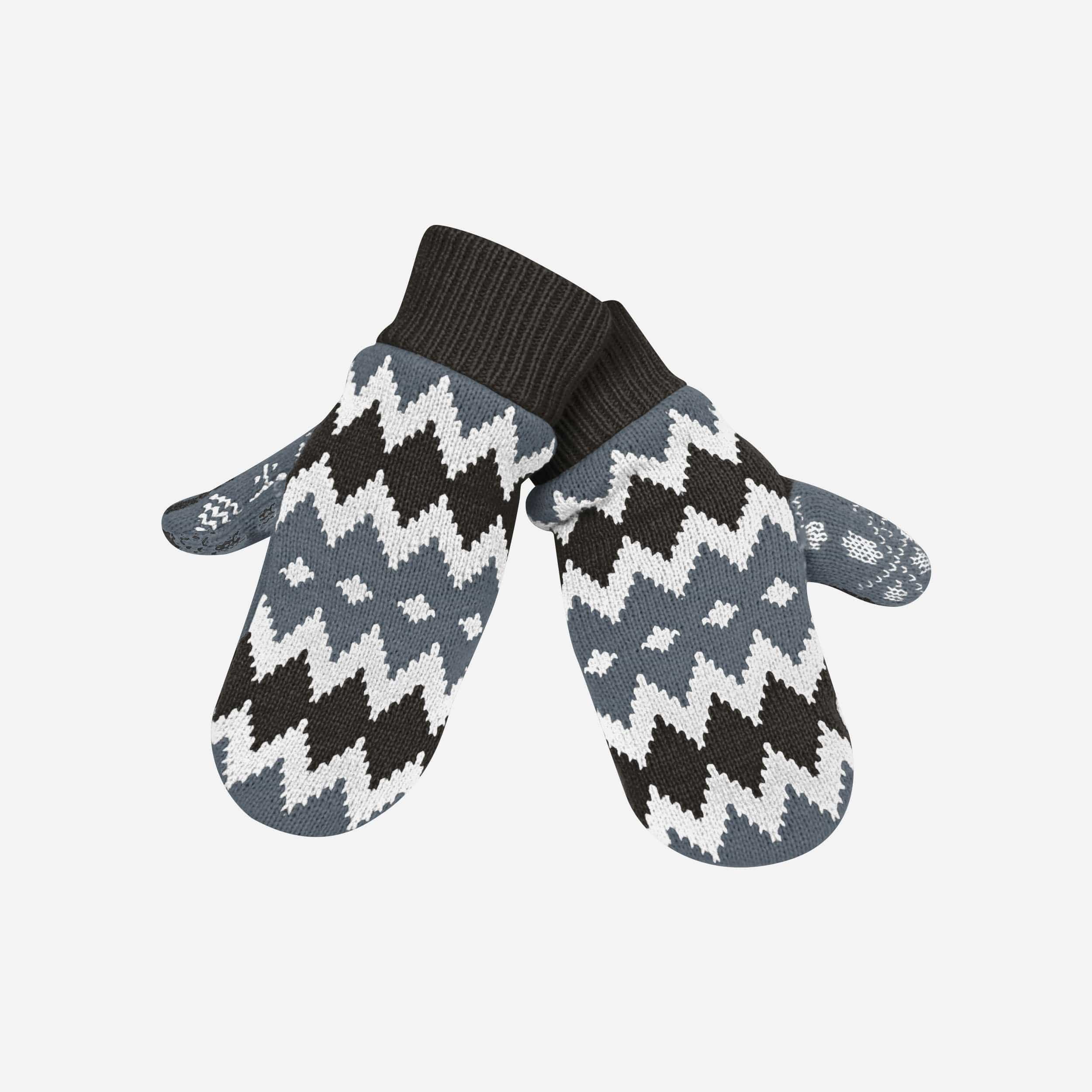 Stylish Black & White Inaugural Mittens
