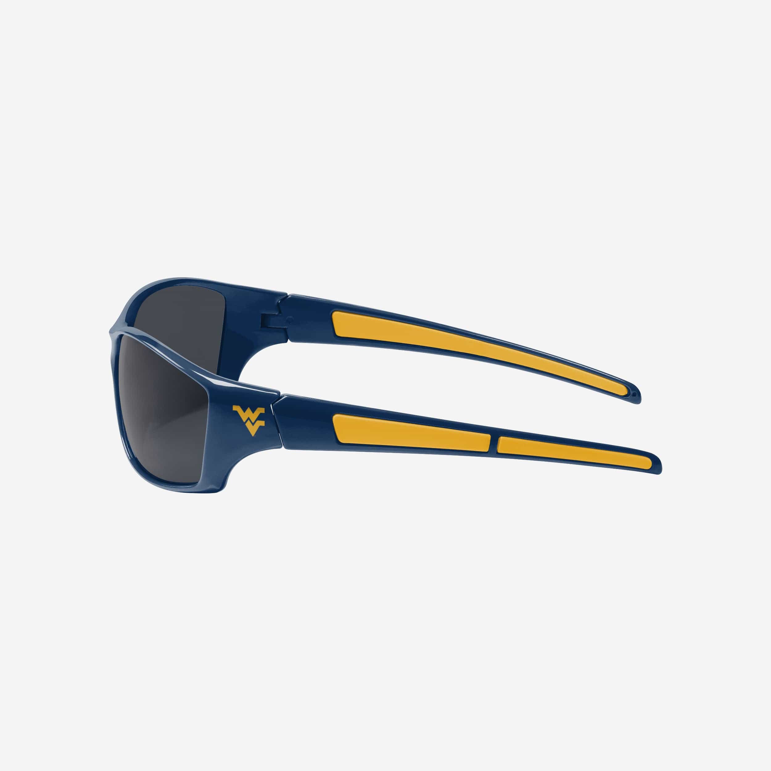 West Virginia Mountaineers Stylish Athletic Wrap Sunglasses