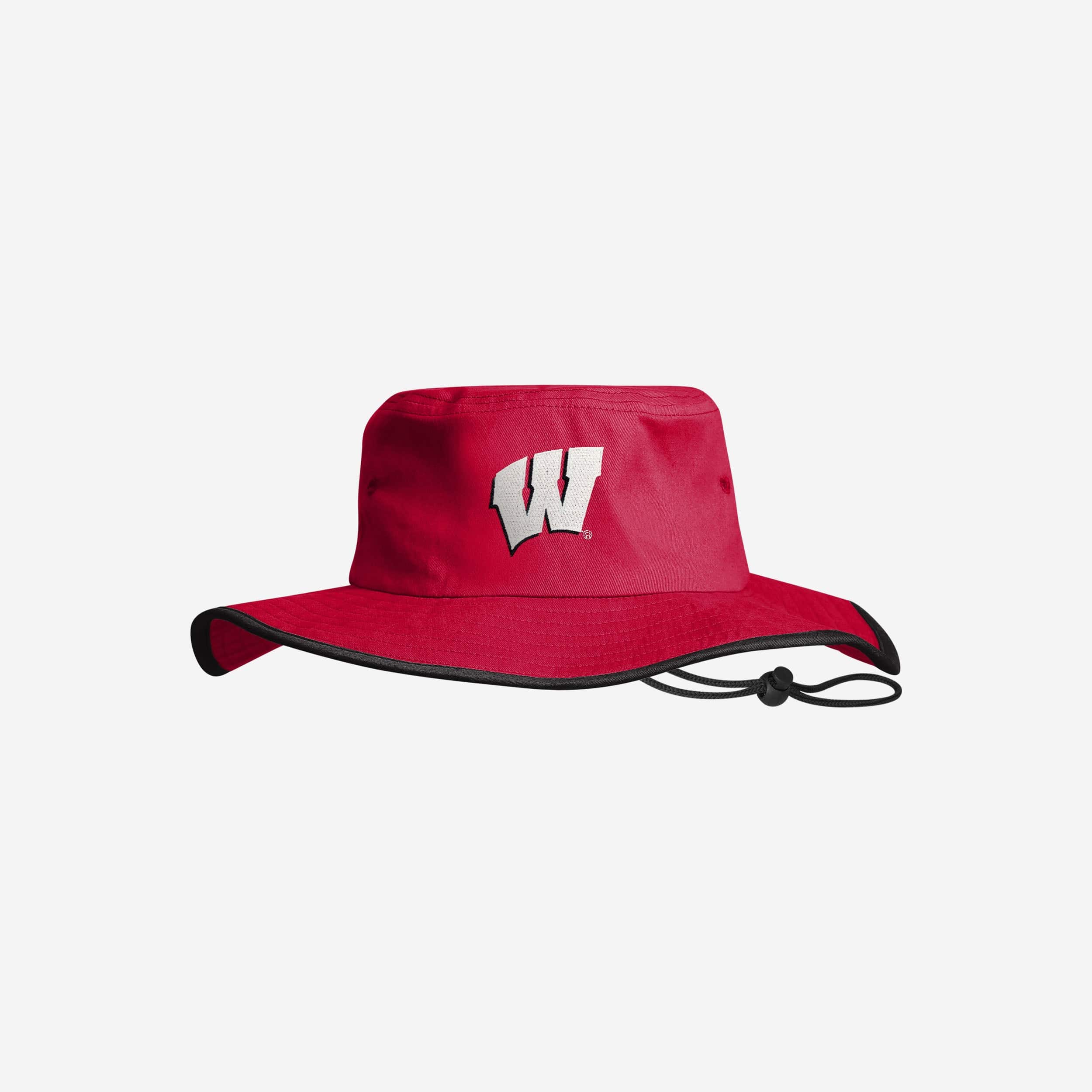 Wisconsin Badgers Stylish Solid Boonie Hat