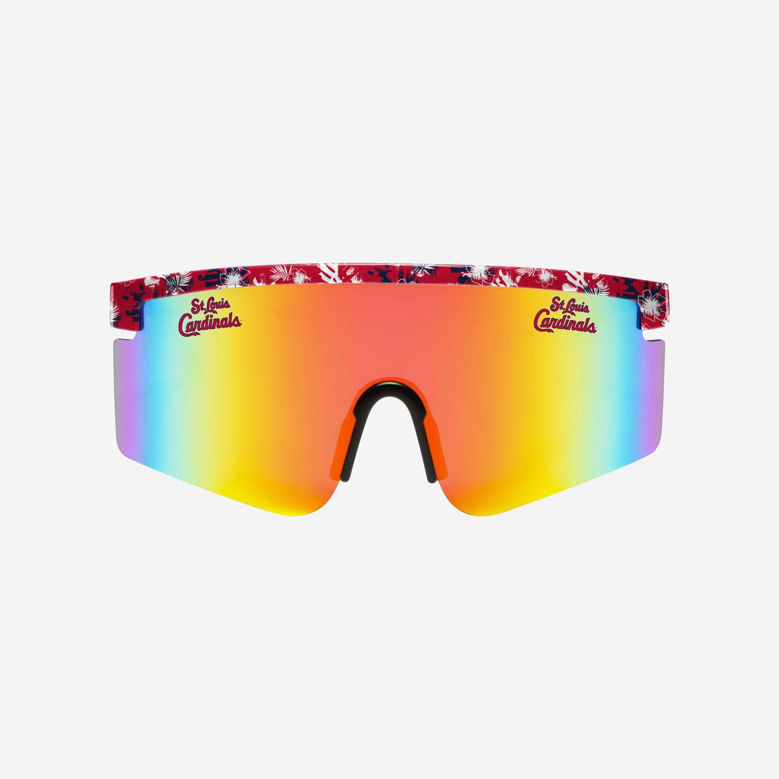Stunning St Louis Cardinals Floral Large Frame Sunglasses