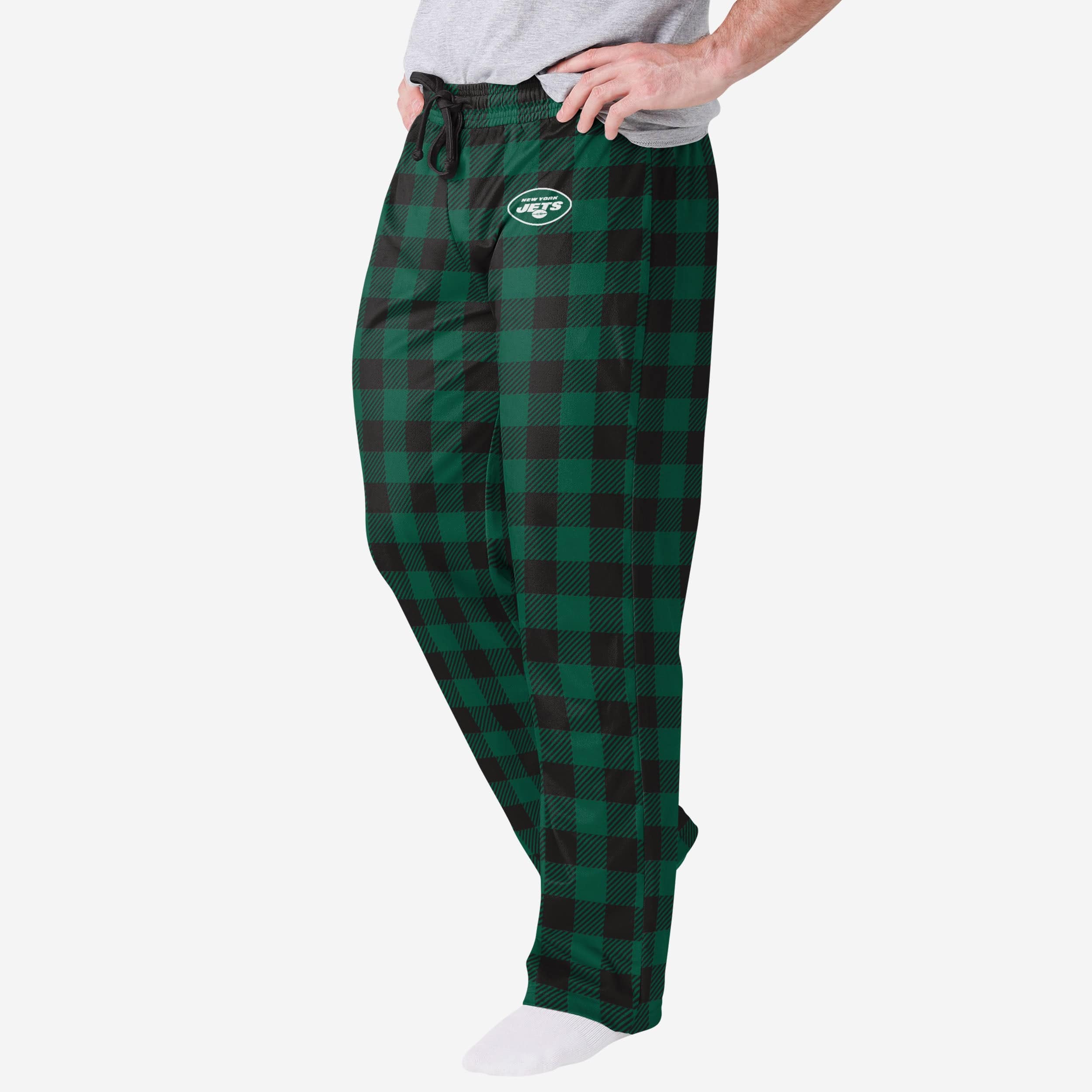 New York Jets Stylish Buffalo Check Lounge Pants