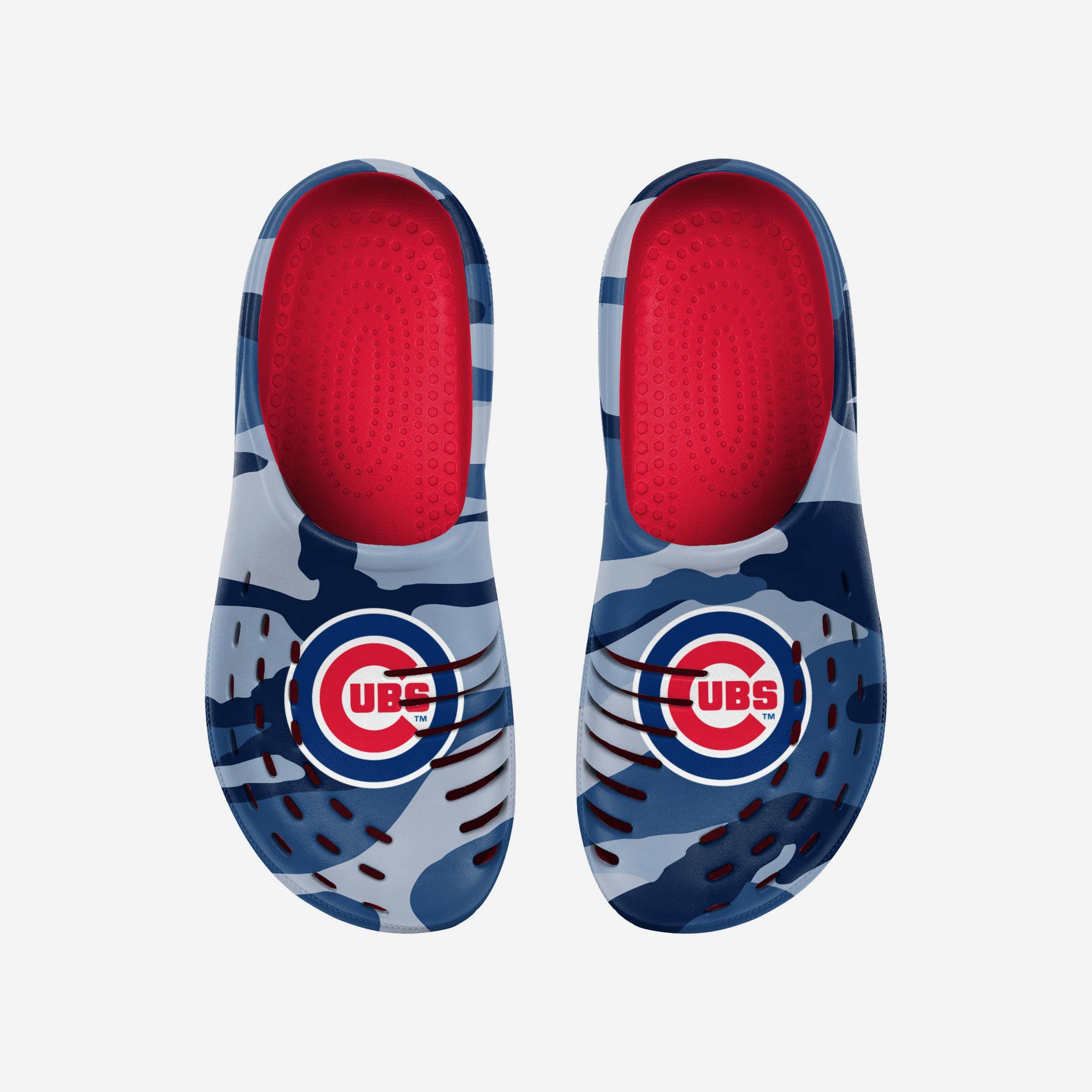 Chicago Cubs Tonal Camo Clogs - Show Your Fandom!