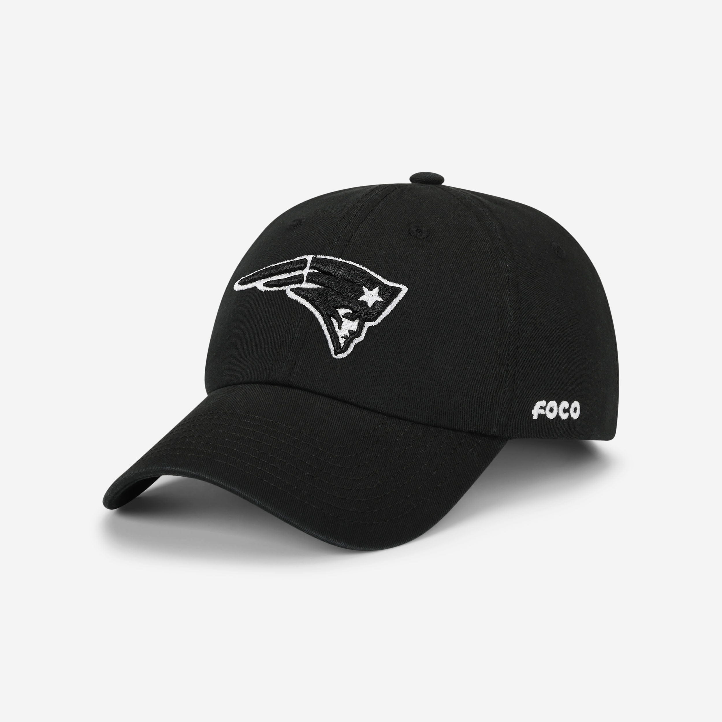 New England Patriots Black & White Casual Cap: A Must-Have for Fans