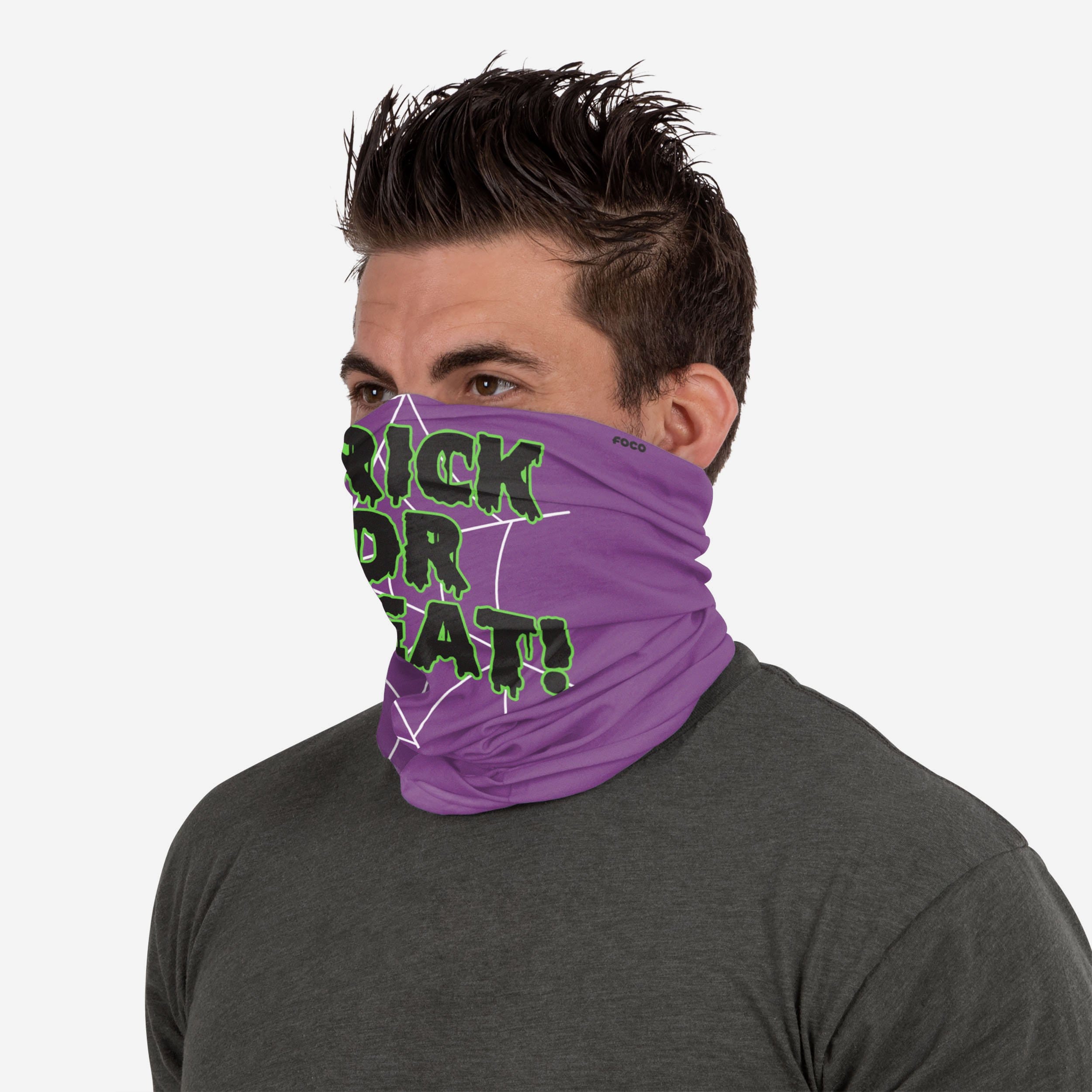 Spooky Trick Or Treat Polyester Gaiter Scarf - A Must - Have!