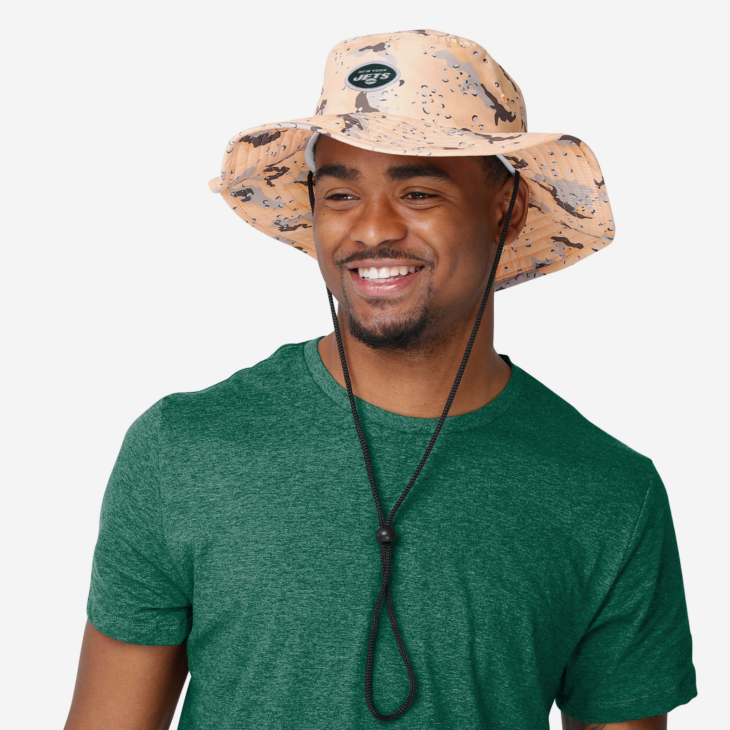 New York Jets Light Desert Camo Stylish Boonie Hat