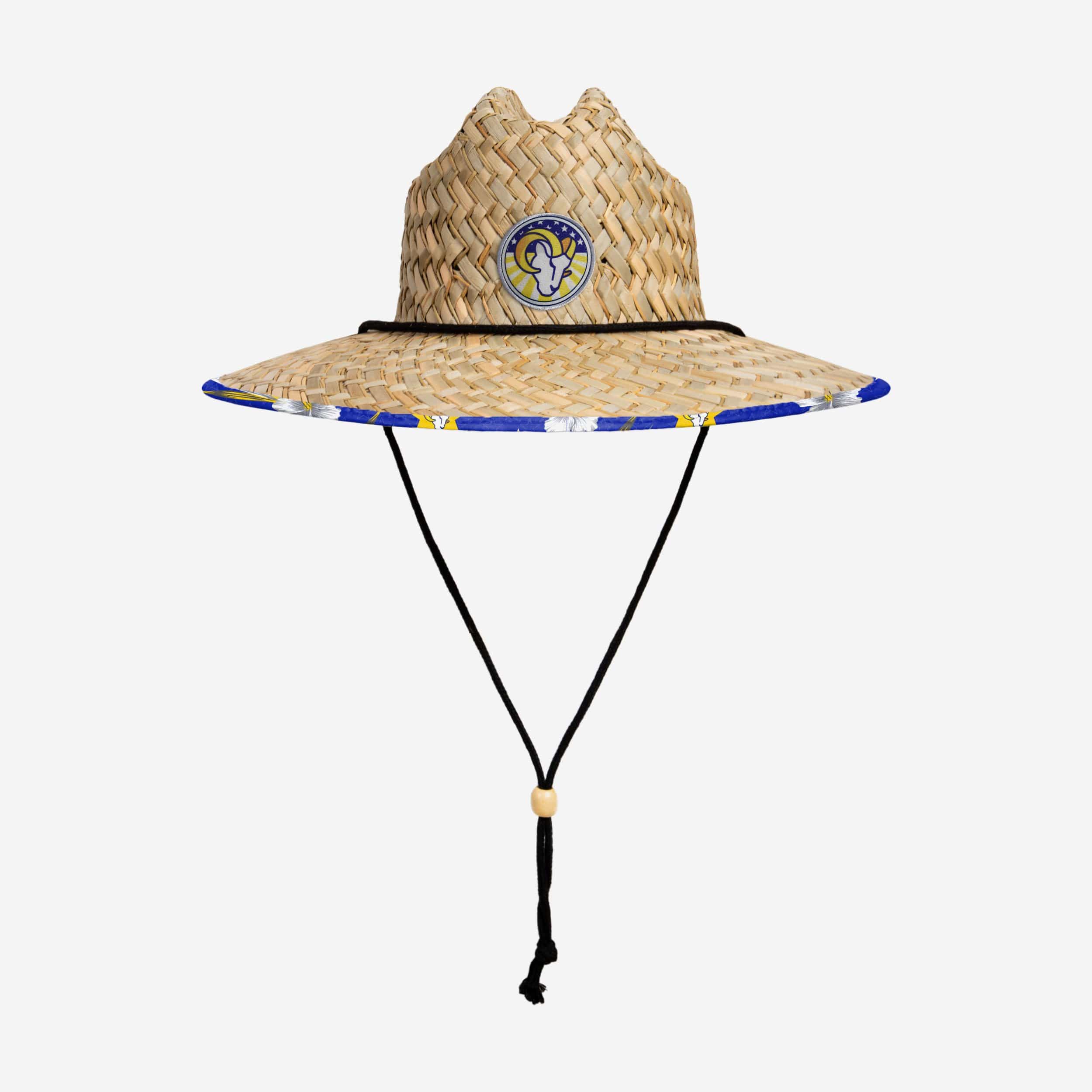 Hot Los Angeles Rams Americana Straw Hat for Summer