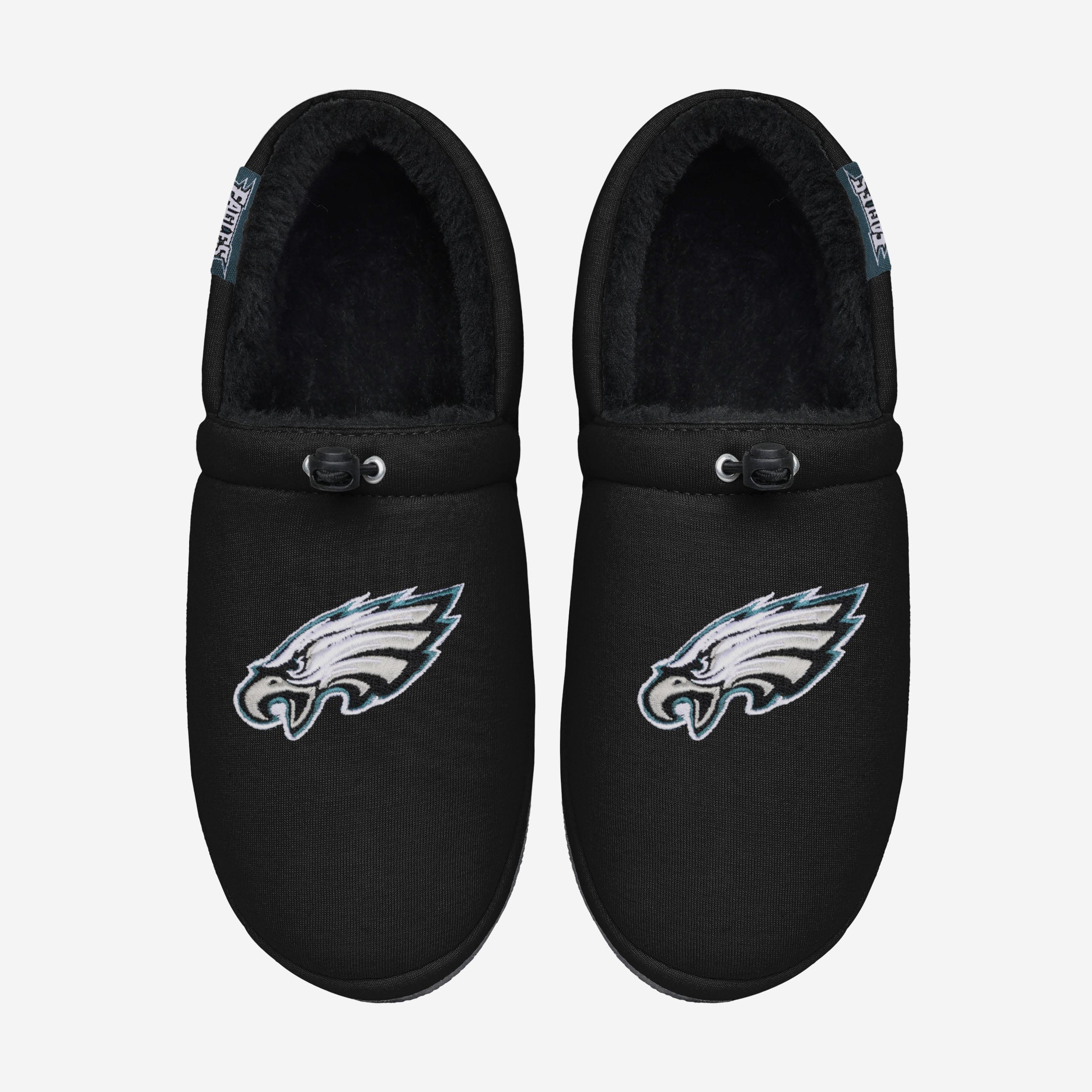 Philadelphia Eagles Bold Logo Comfort Athletic Moccasin Slippers