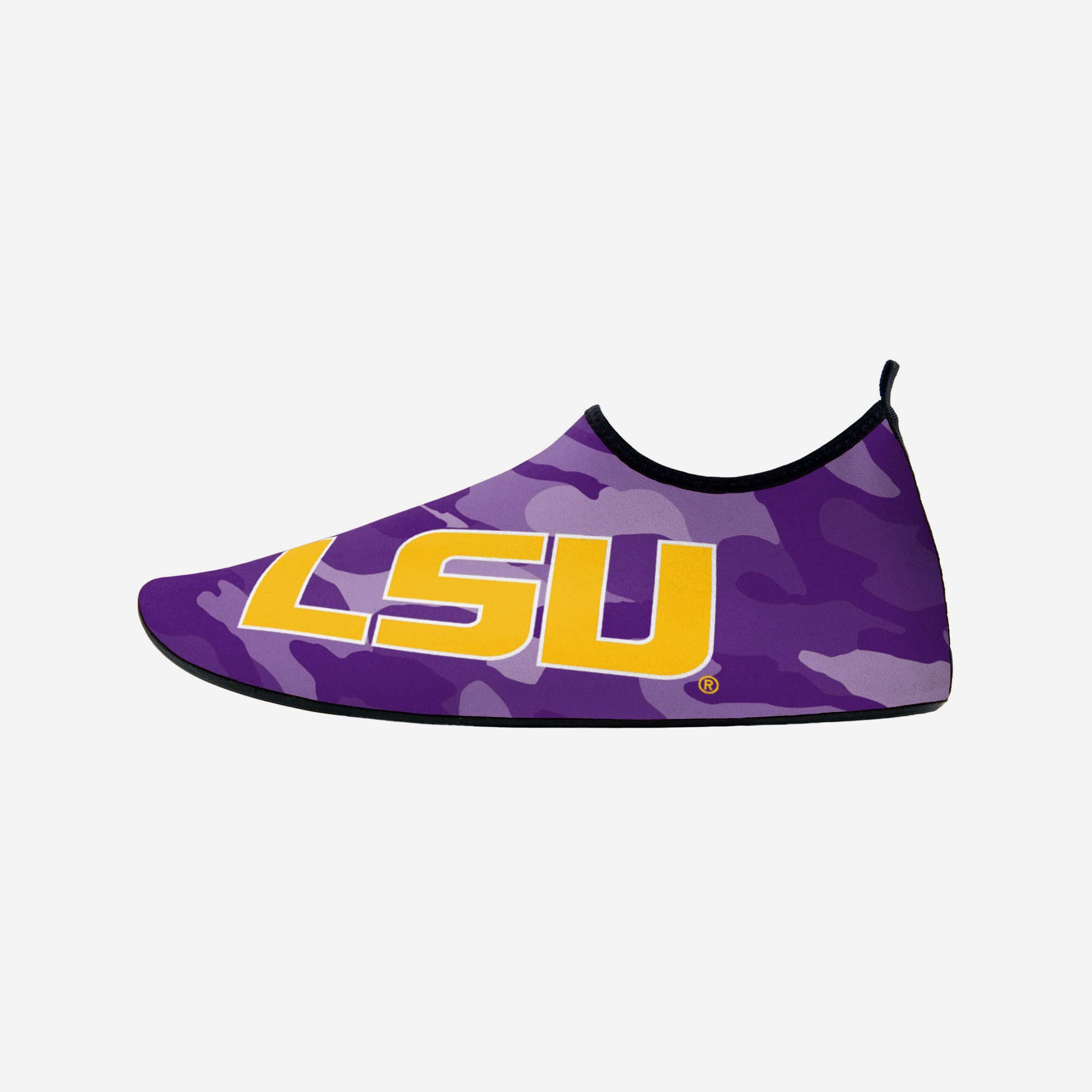 LSU Tigers Men's Stylish Camo Water Shoes - Stand Out at the Beach!