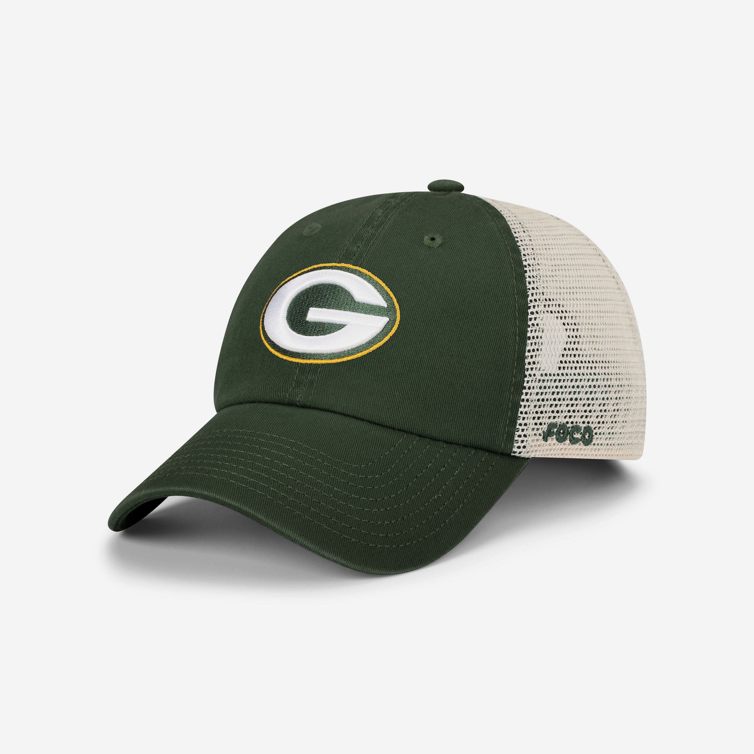 Green Bay Packers Primary Logo Cool Trucker Cap for Fans