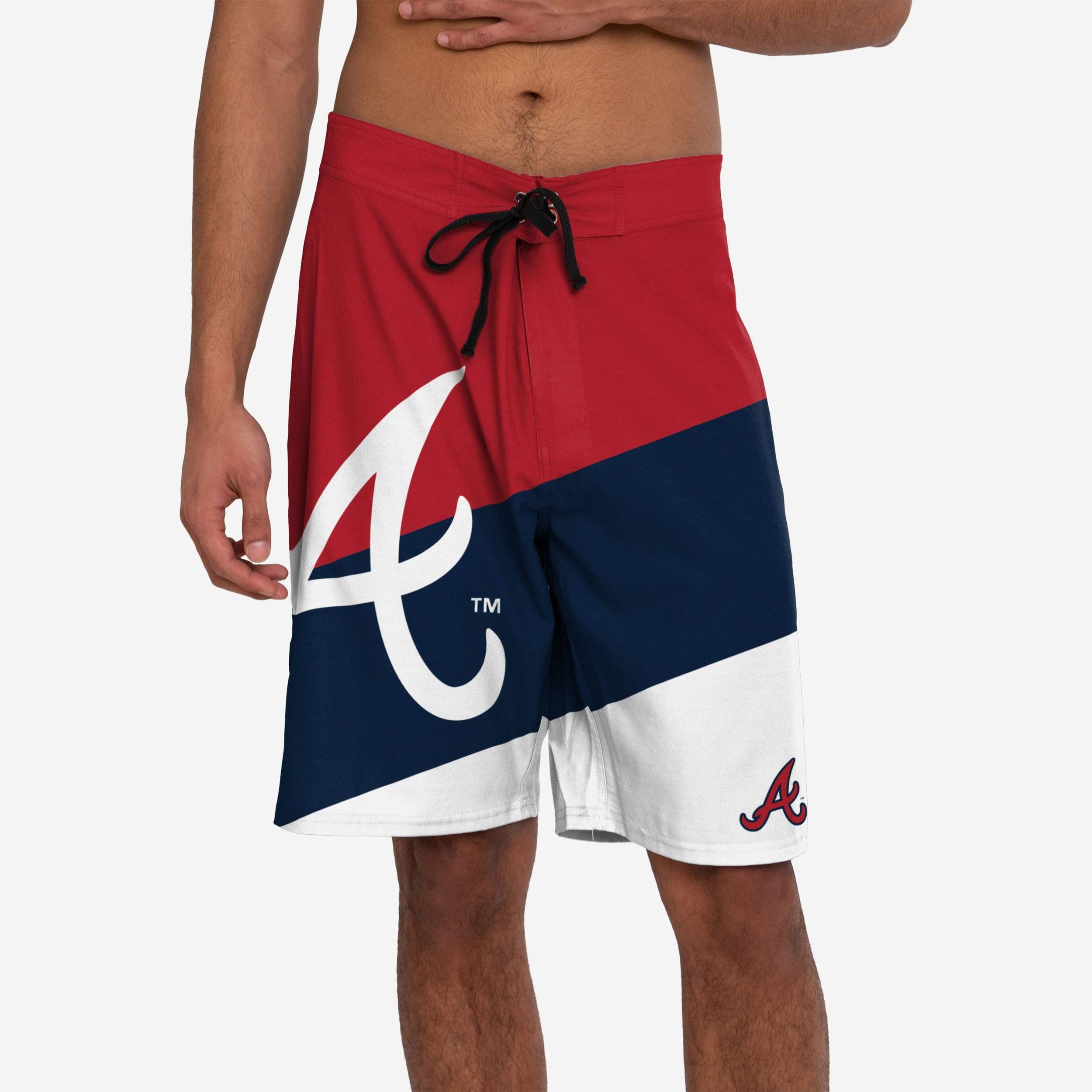 Atlanta Braves Stylish Color Dive Boardshorts - Stand Out This Summer!