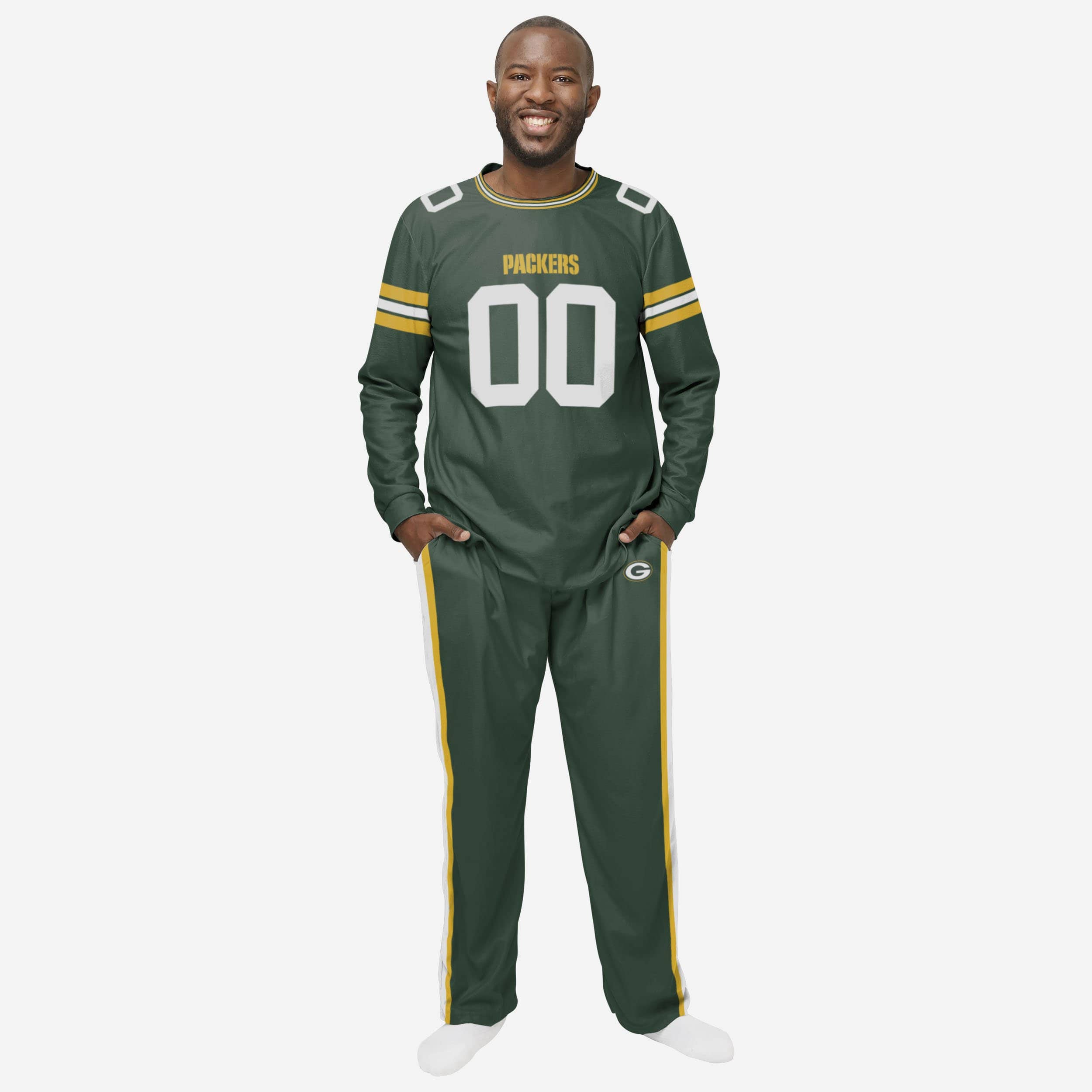 Green Bay Packers Gameday-Ready Family Pajama Set - Perfect for Holidays!